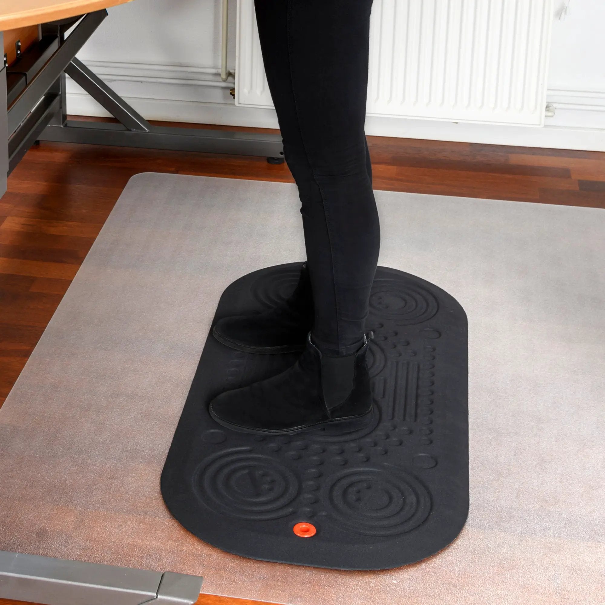 Floortex® AFS-TEX® 3000X Black Active Anti-Fatigue Mat 50 x 100cm - Rug