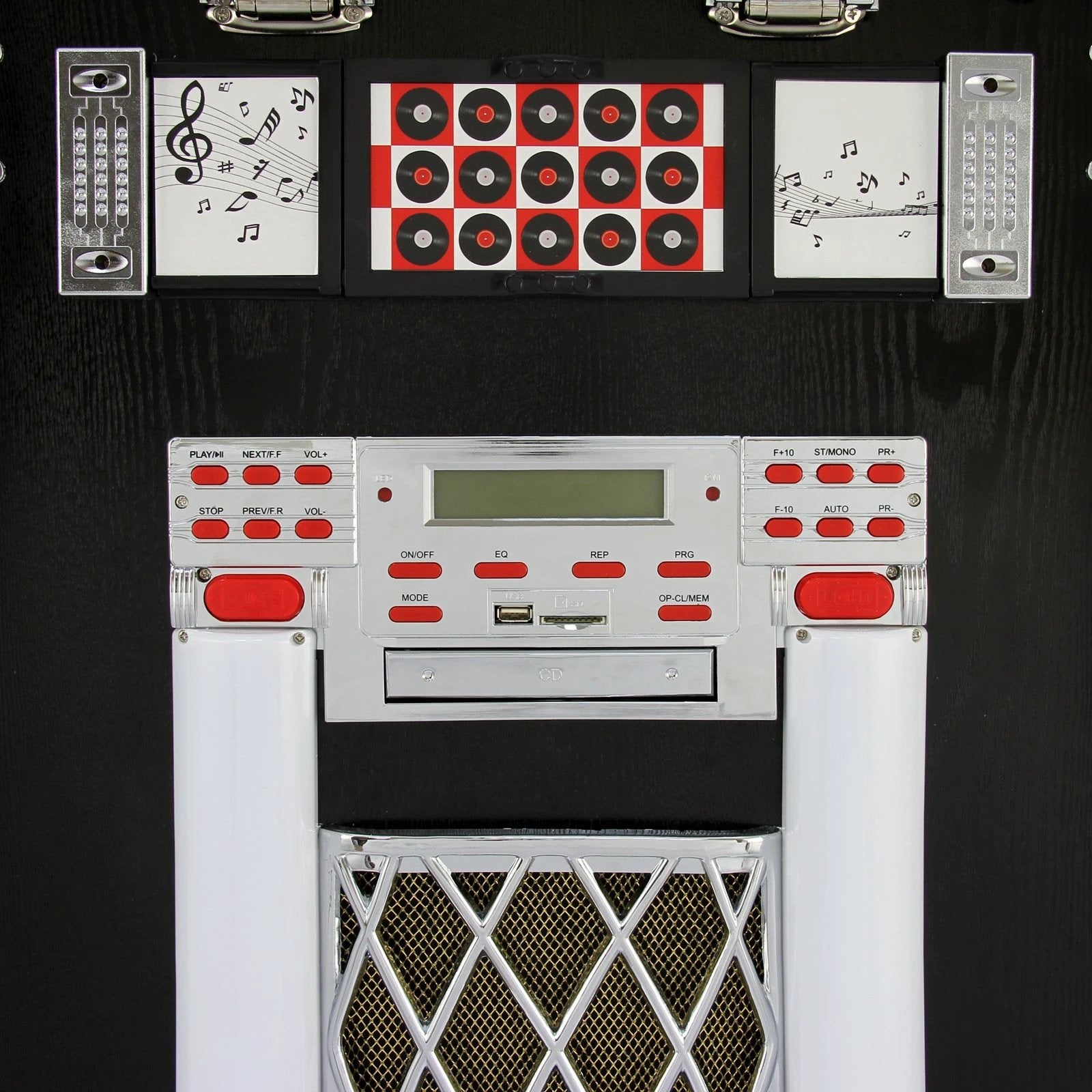 Jukebox Vinyl Record Player & Sound System by Monster Shop