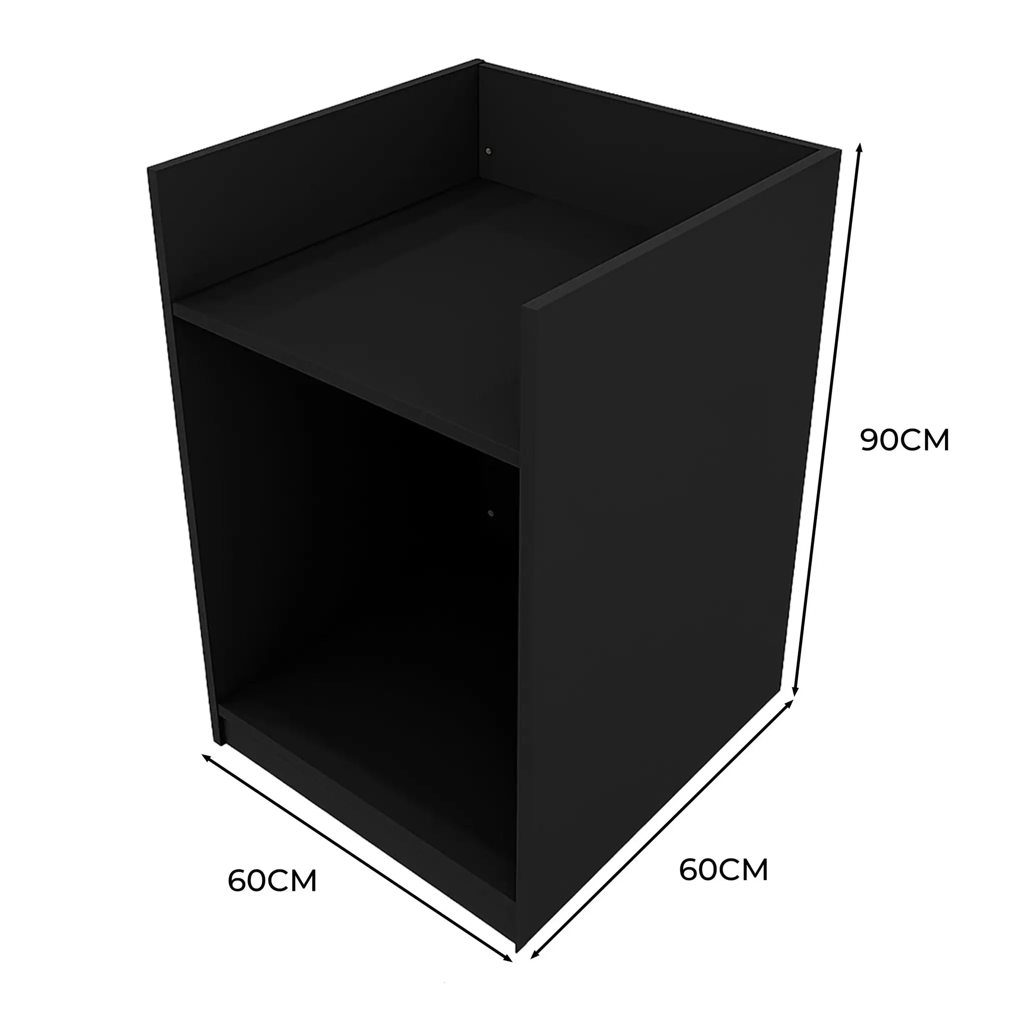 Monster Shop Shop Counter Till Block TB60 - Black -