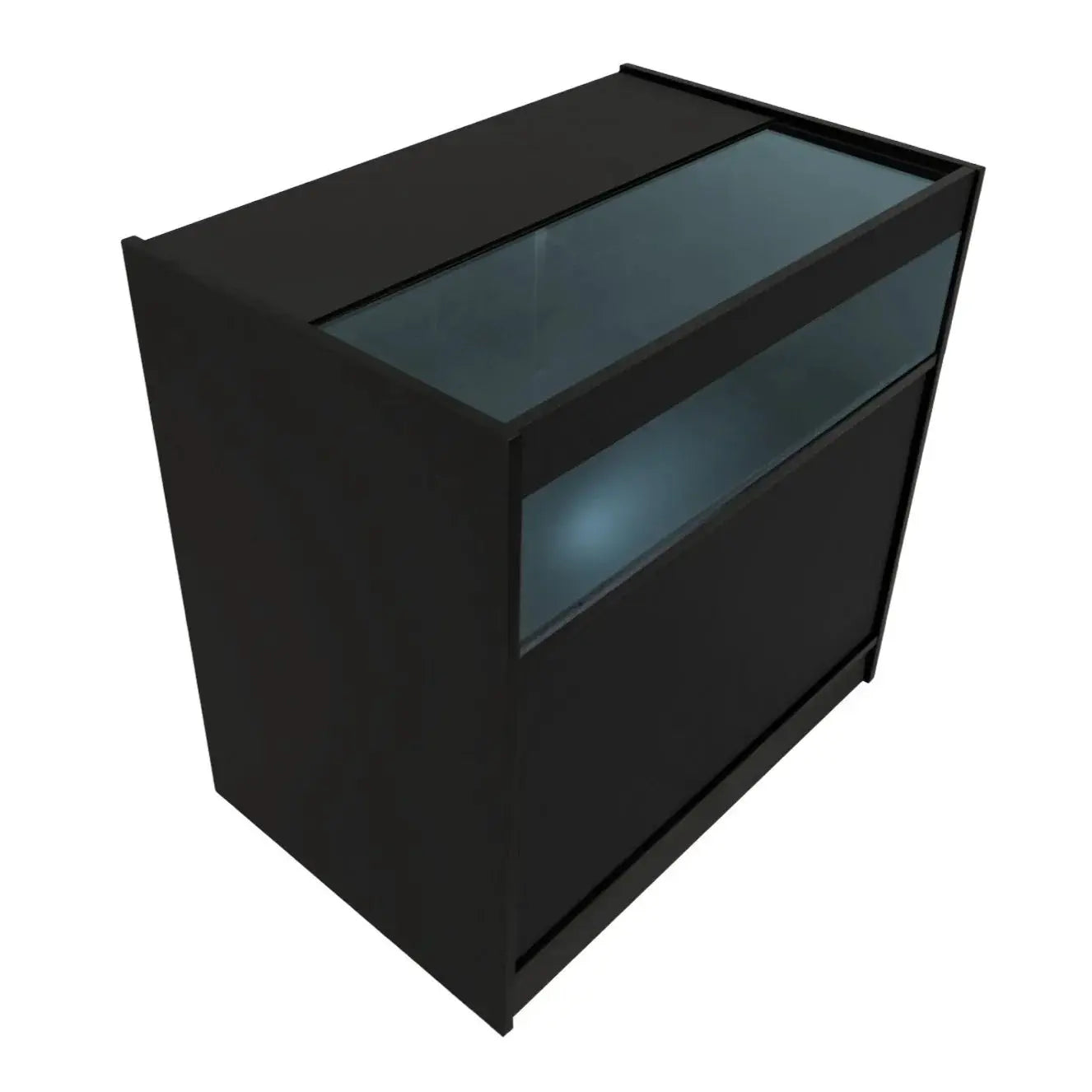 Monster Shop LED Retail Shop Counter B900 - Black -