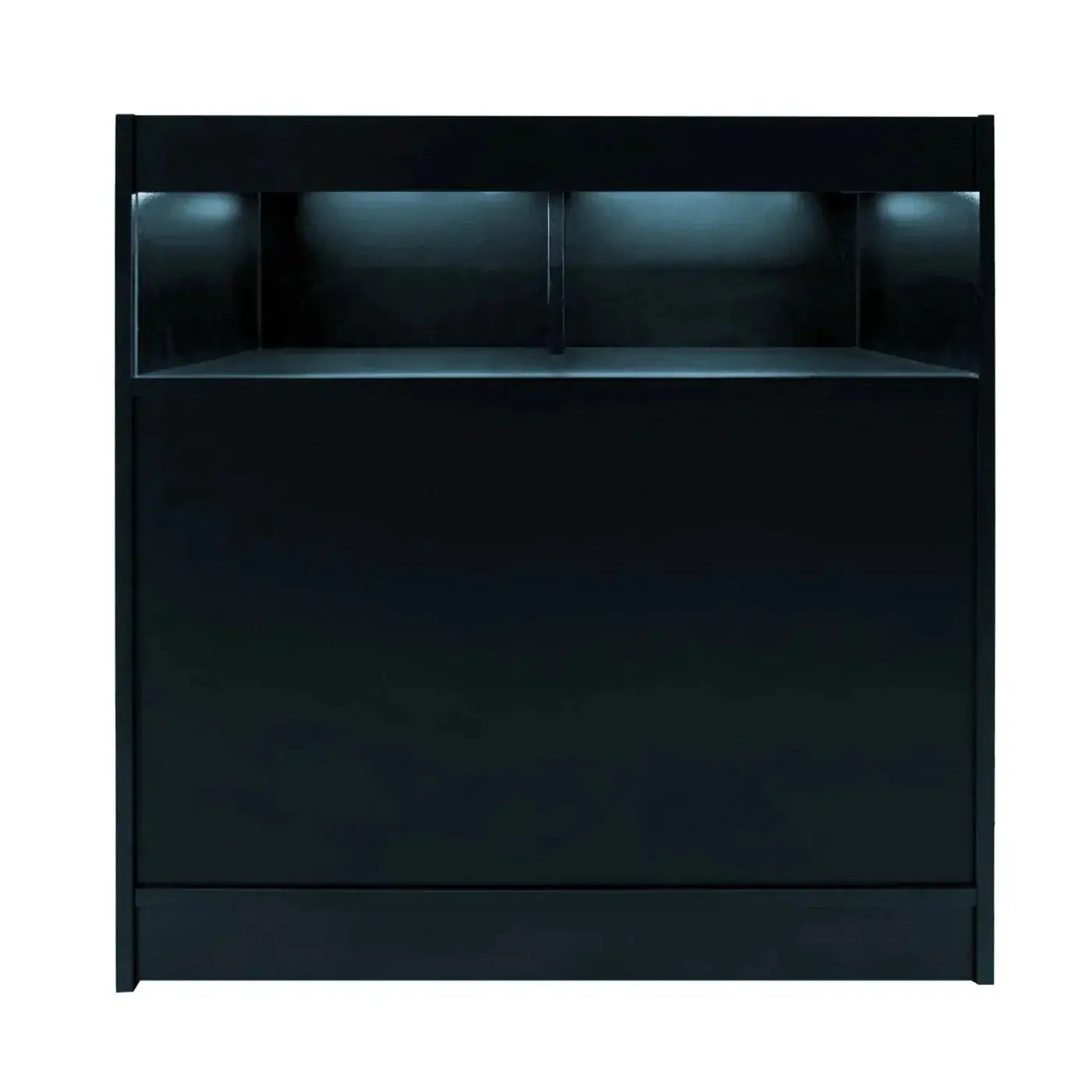 Monster Shop LED Retail Shop Counter B900 - Black -