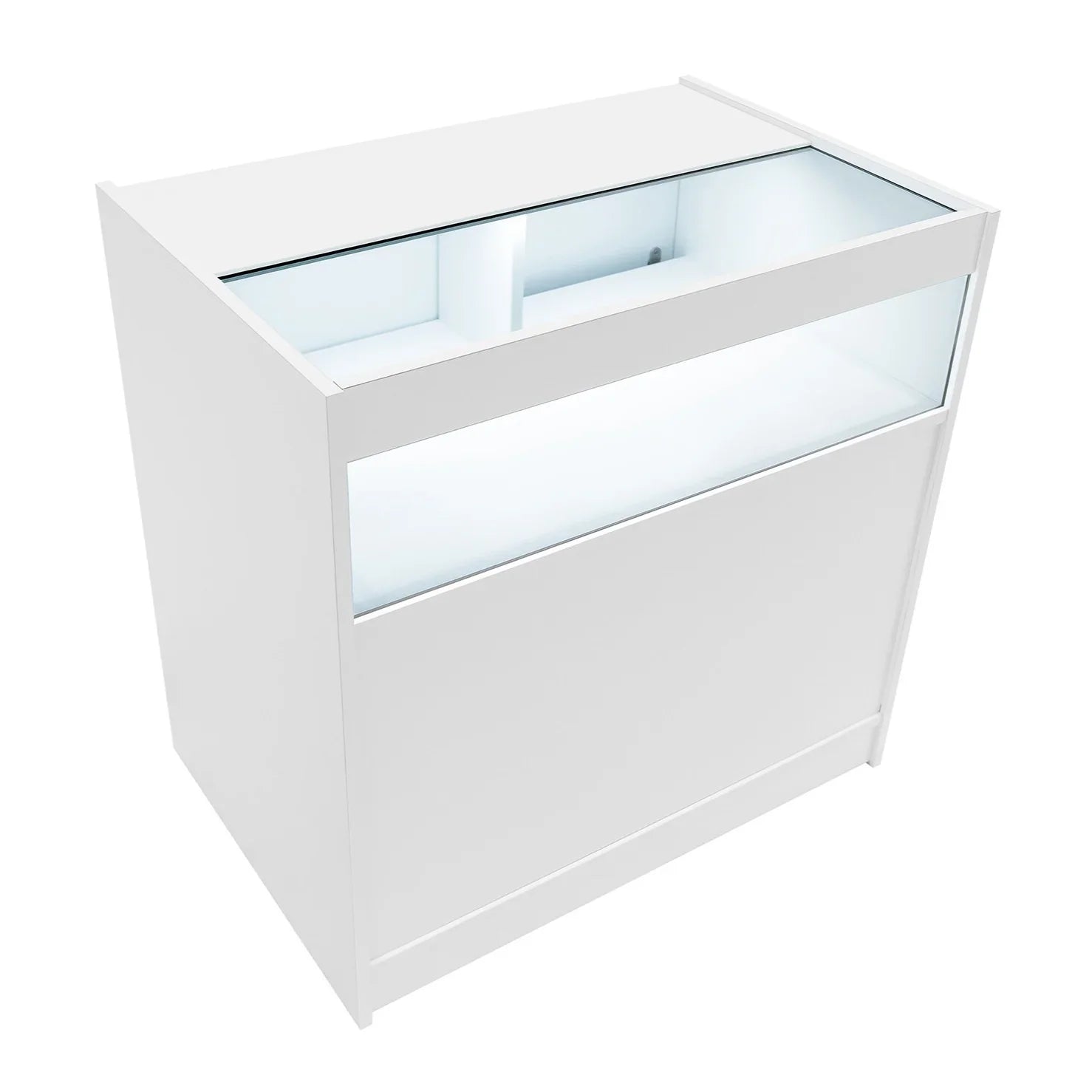 Monster Shop LED Retail Shop Counter B900 - White -