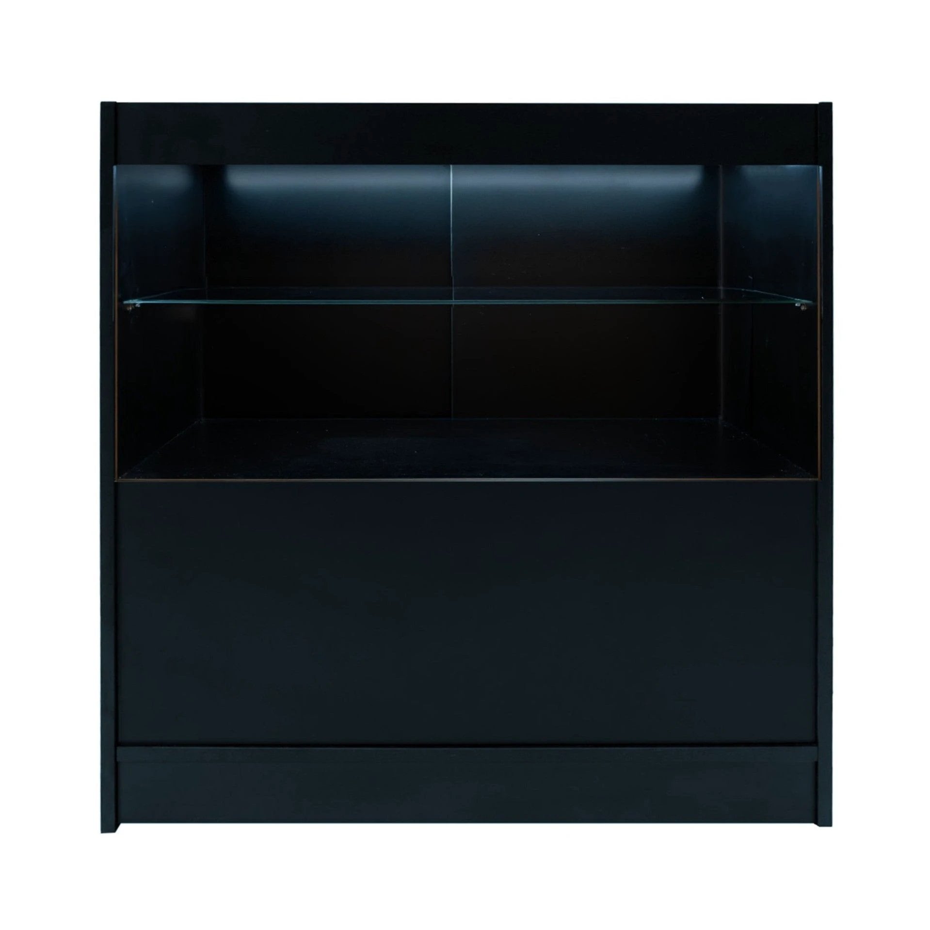 LED Retail Shop Counter C900 - Black by Monster Shop