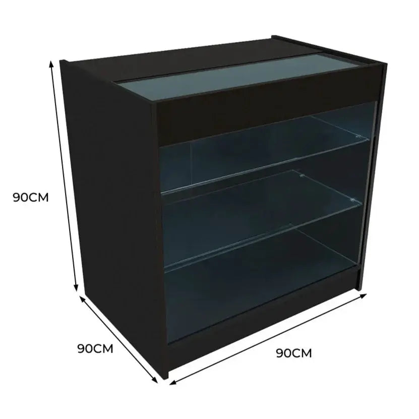 Monster Shop LED Retail Shop Counter K900 - Black -