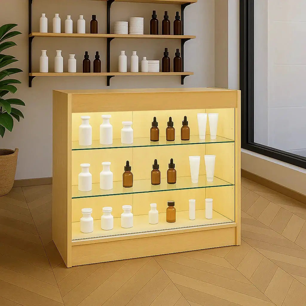 Monster Shop LED Retail Shop Counter K900 - Maple -