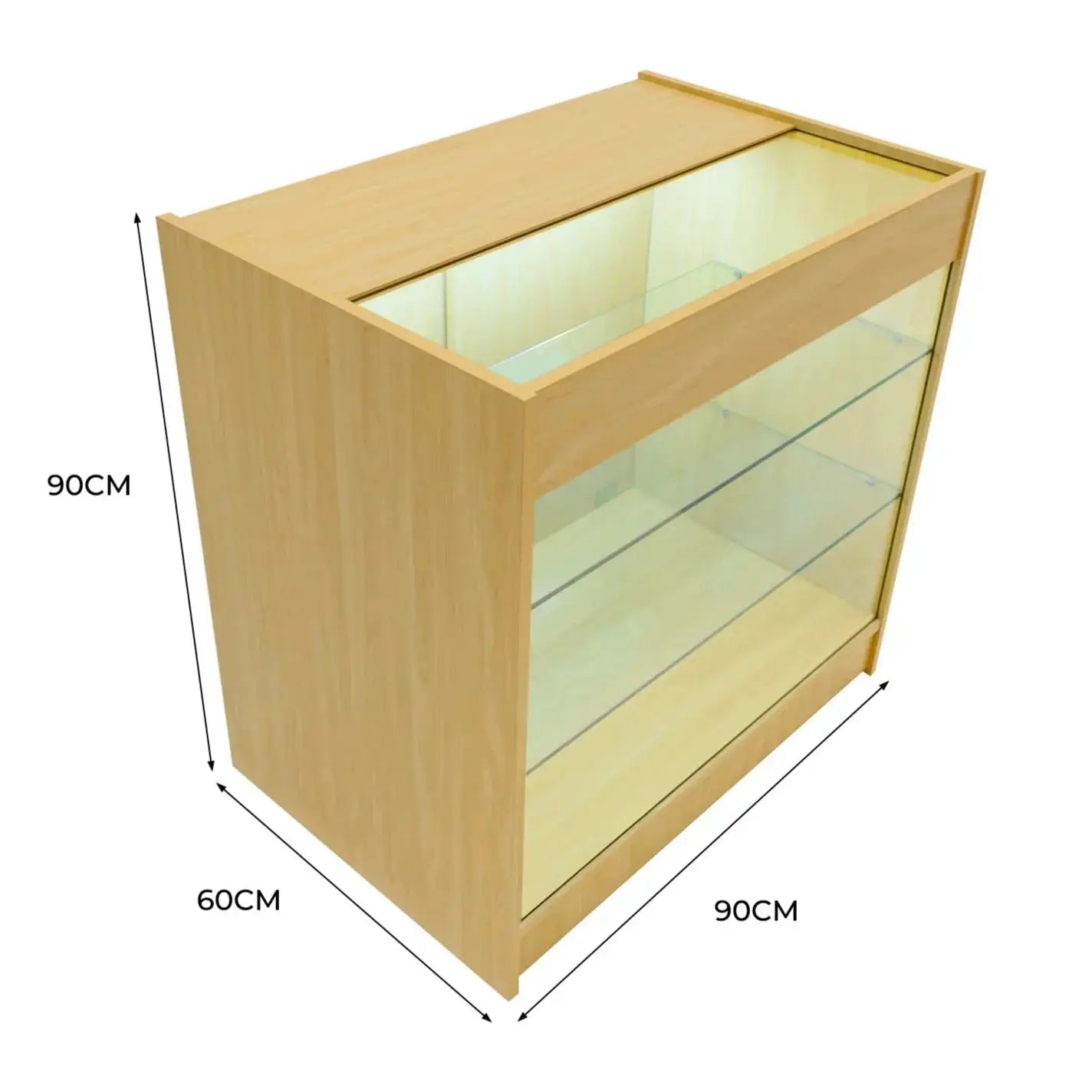 Monster Shop LED Retail Shop Counter K900 - Maple -