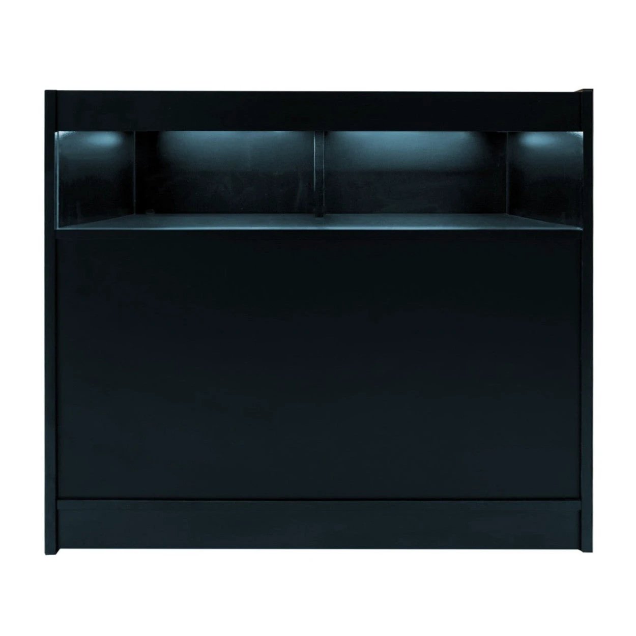 Monster Shop LED Retail Shop Counter B1200 - Black -