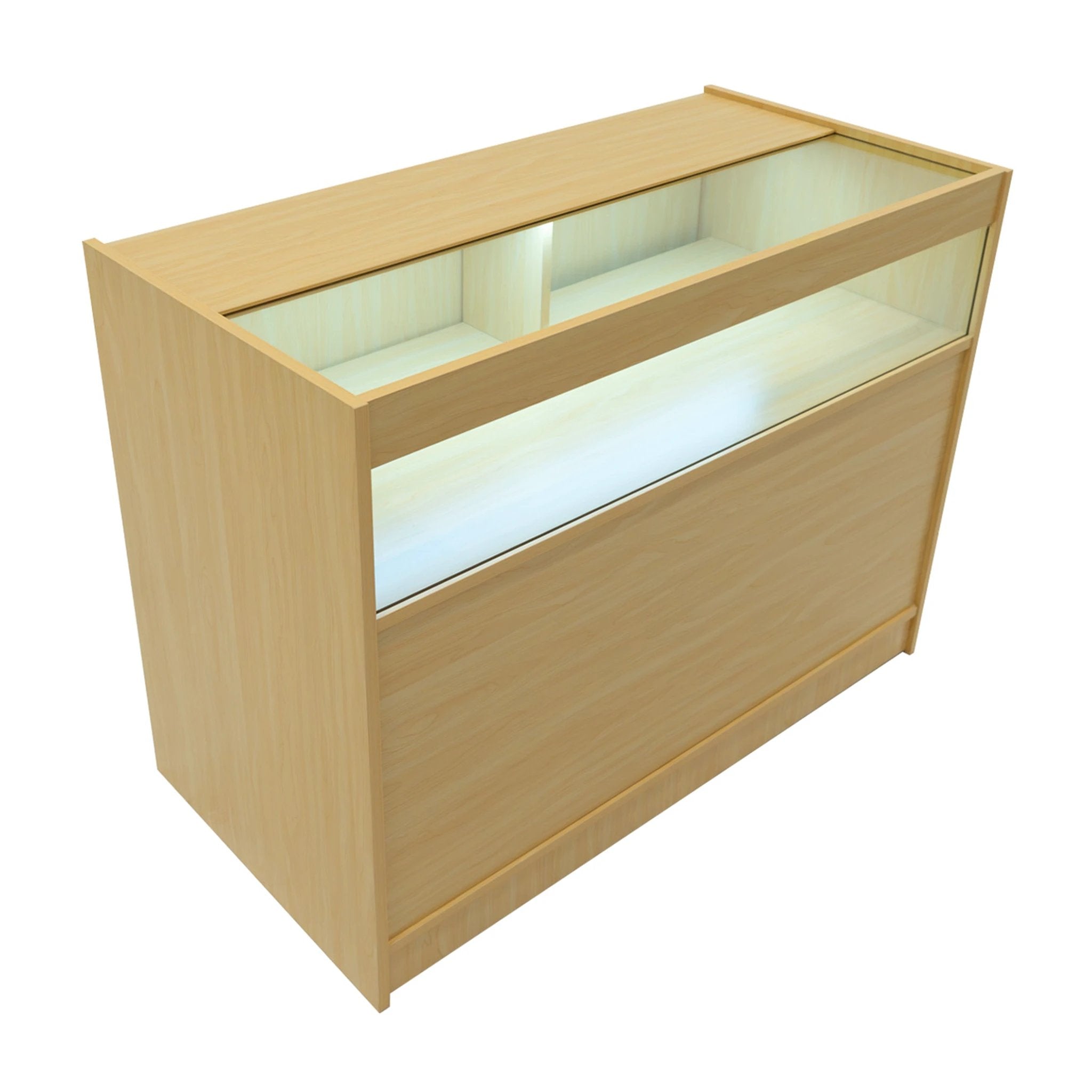 Monster Shop LED Retail Shop Counter B1200 - Maple -