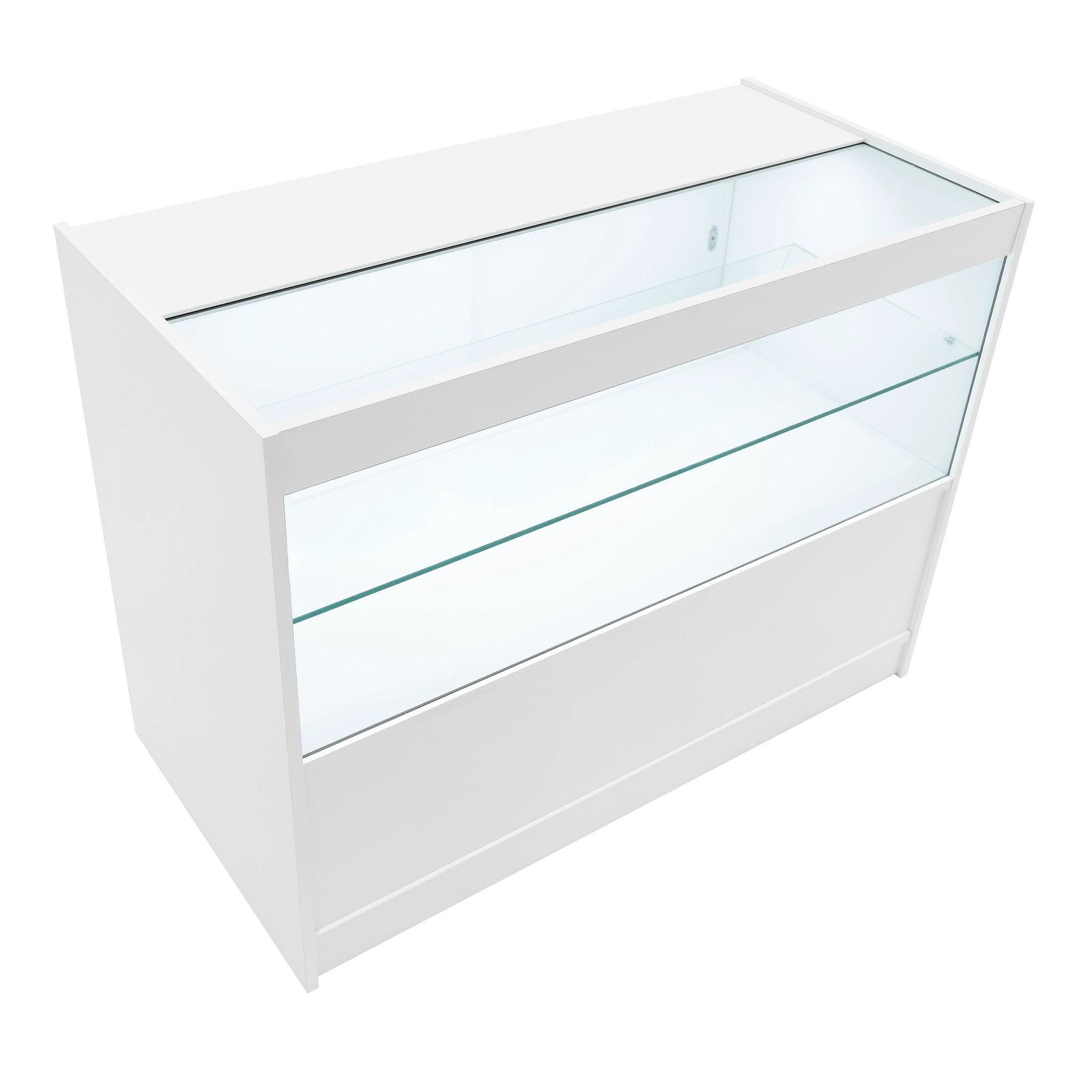 LED Retail Shop Counter C1200 - White by Monster Shop