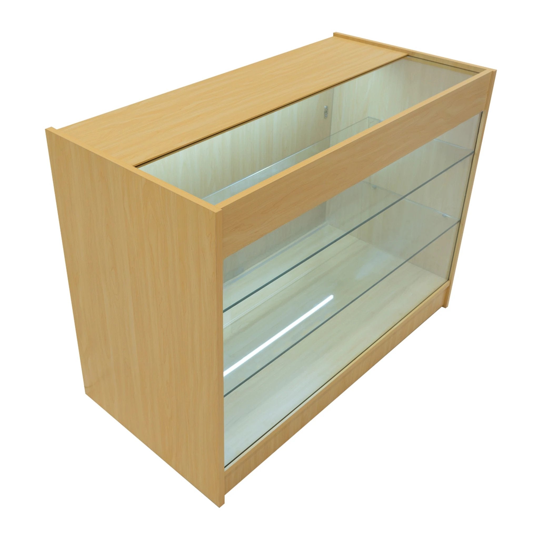LED Retail Shop Counter K1200 - Maple by Monster Shop