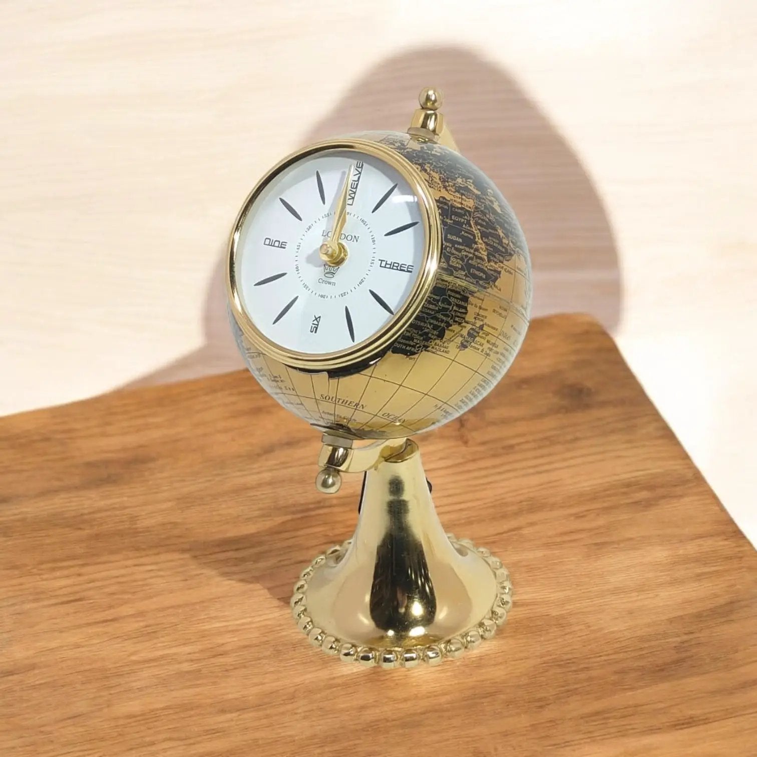 MSL TABLE CLOCK GLOBE DESIGN - Clock