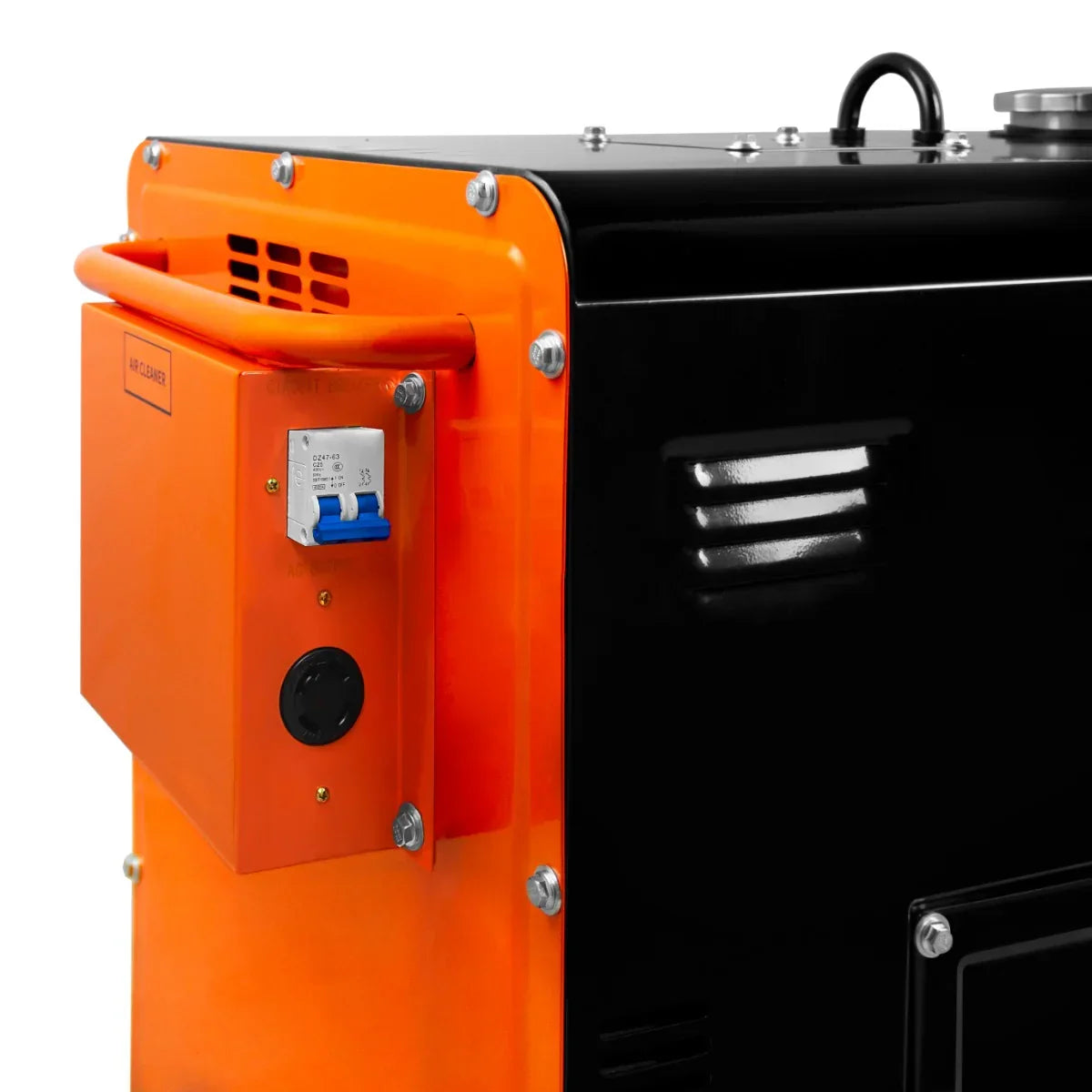 Monster Shop T-Mech Portable Silent Diesel Generator Single Phase 230V -