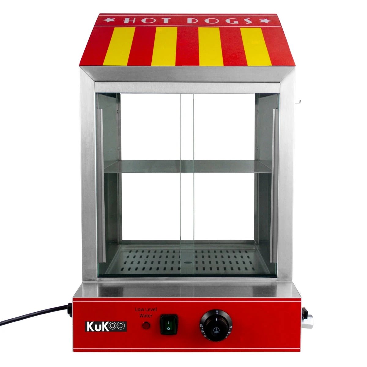 Monster Shop KuKoo Commercial Hot Dog Steamer -