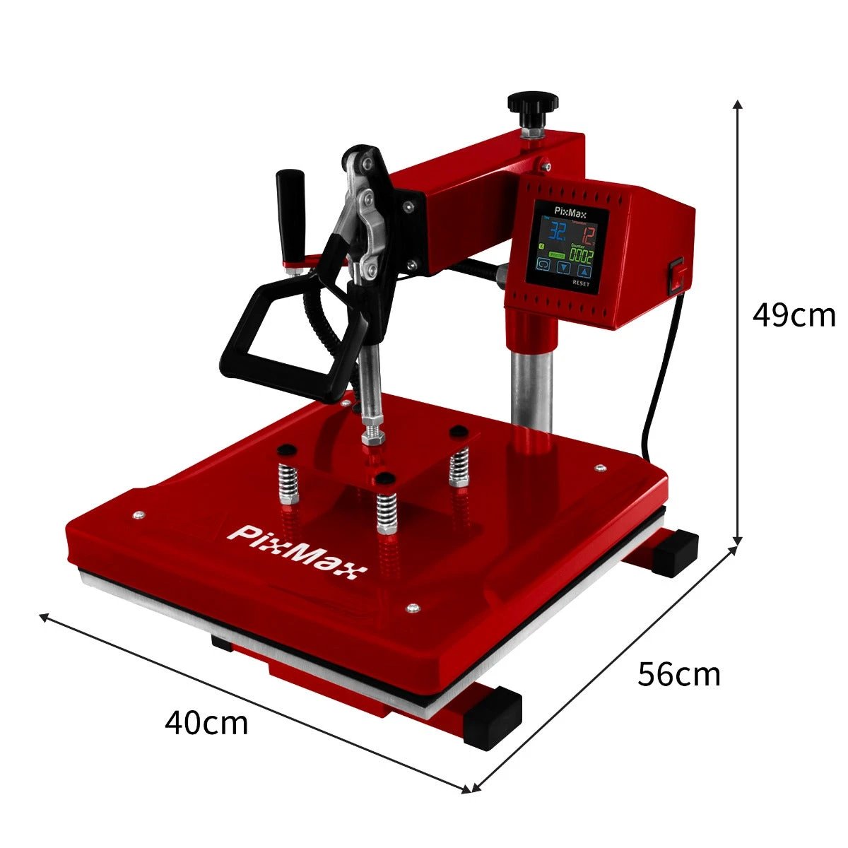 Swing Heat Press 38 x 38cm by Monster Shop