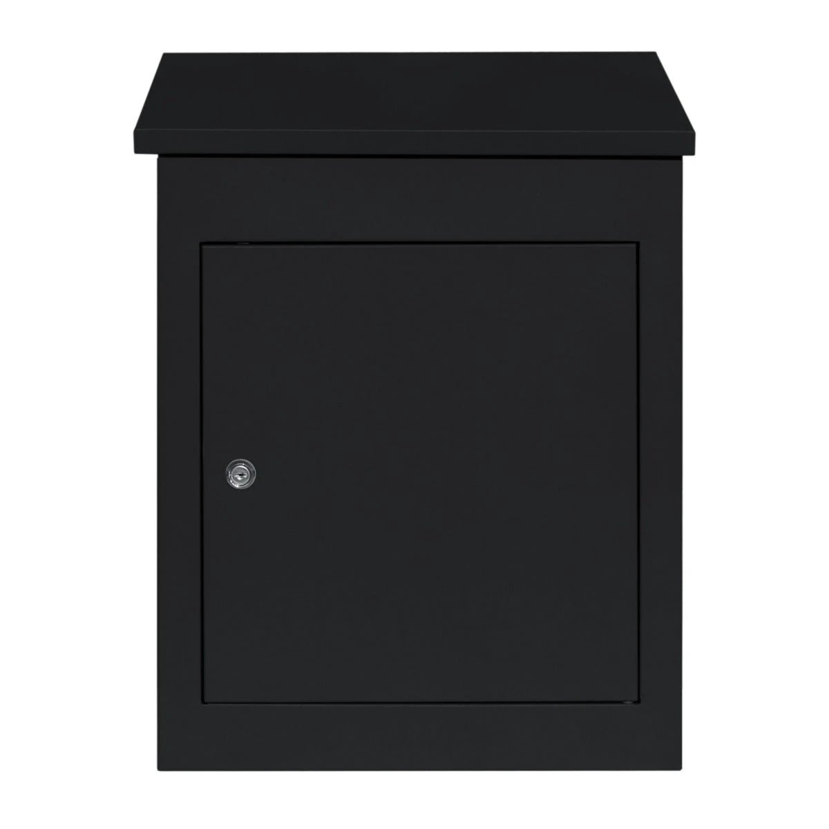 Monster Shop Black Anti-Theft Parcel Post Box -