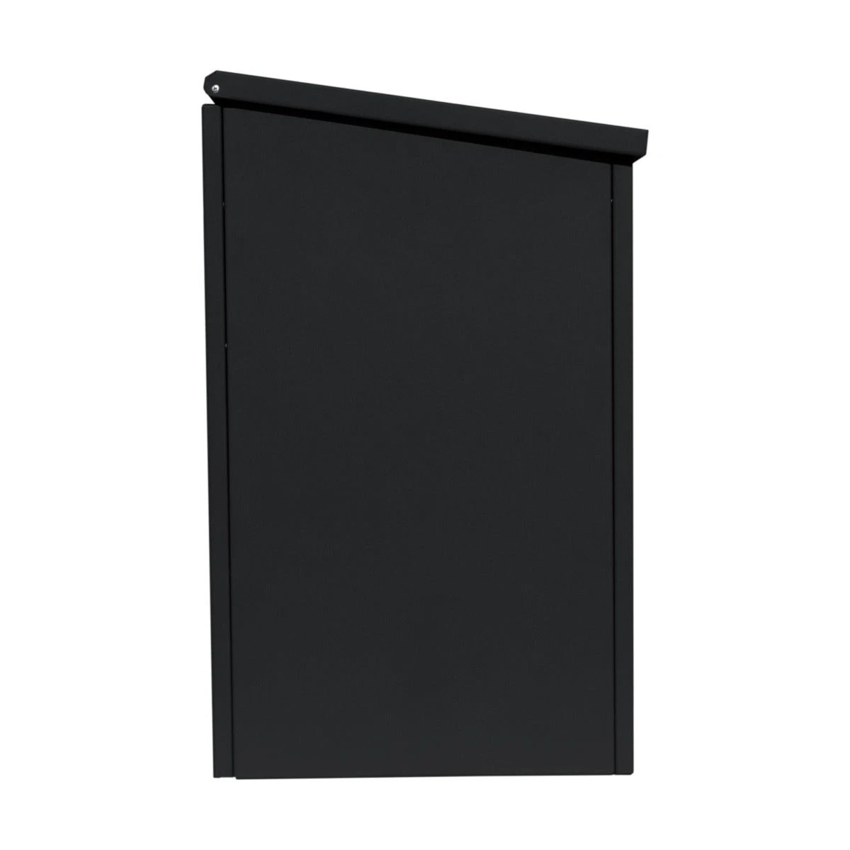 Black Anti-Theft Parcel Post Box by Monster Shop