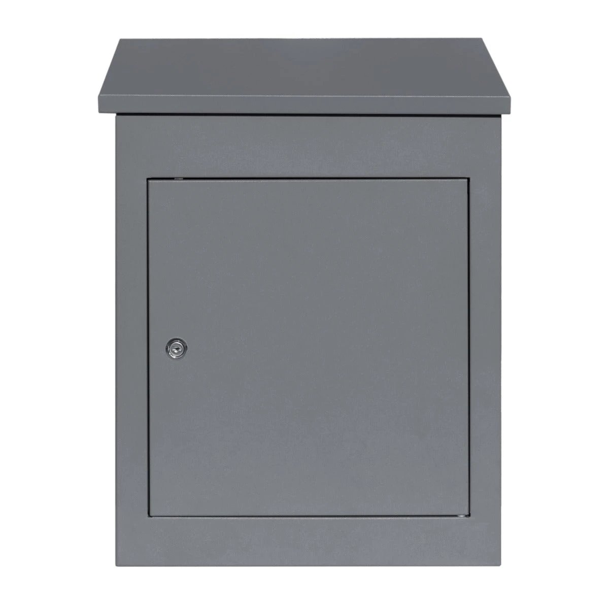 Monster Shop Grey Anti-Theft Parcel Post Box -