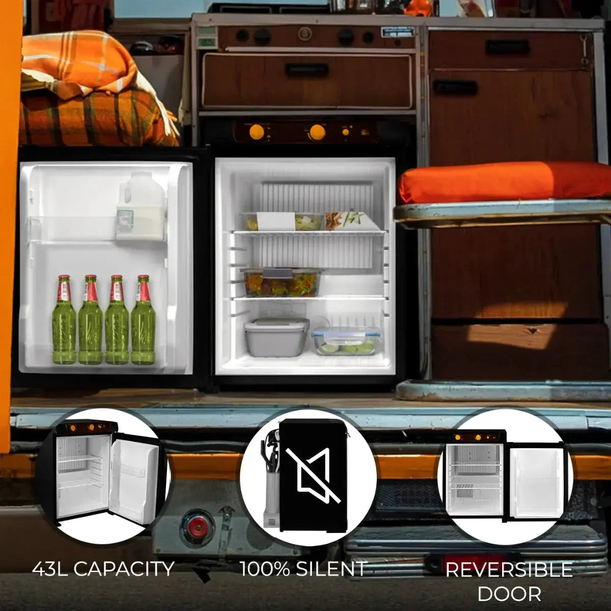 Monster Shop 3-Way Absorption Fridge -
