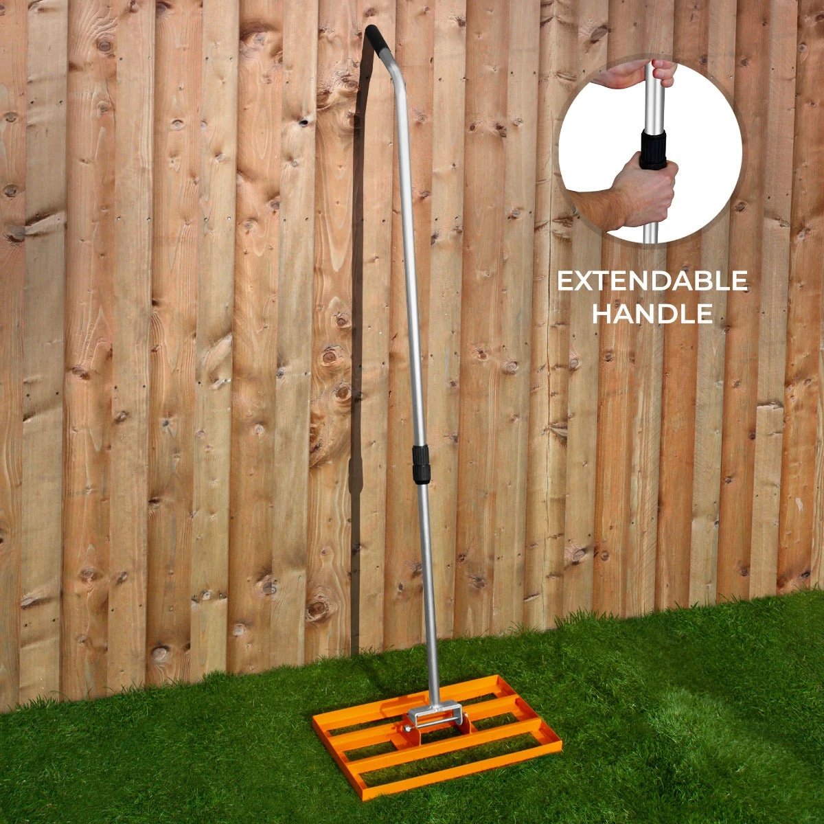 T-Mech Lawn Leveller 50cm – Orange by Monster Shop