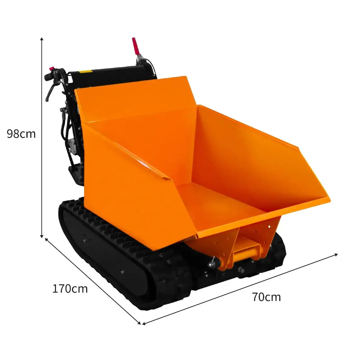 Monster Shop Tracked Mini Dumper Petrol Tipper -
