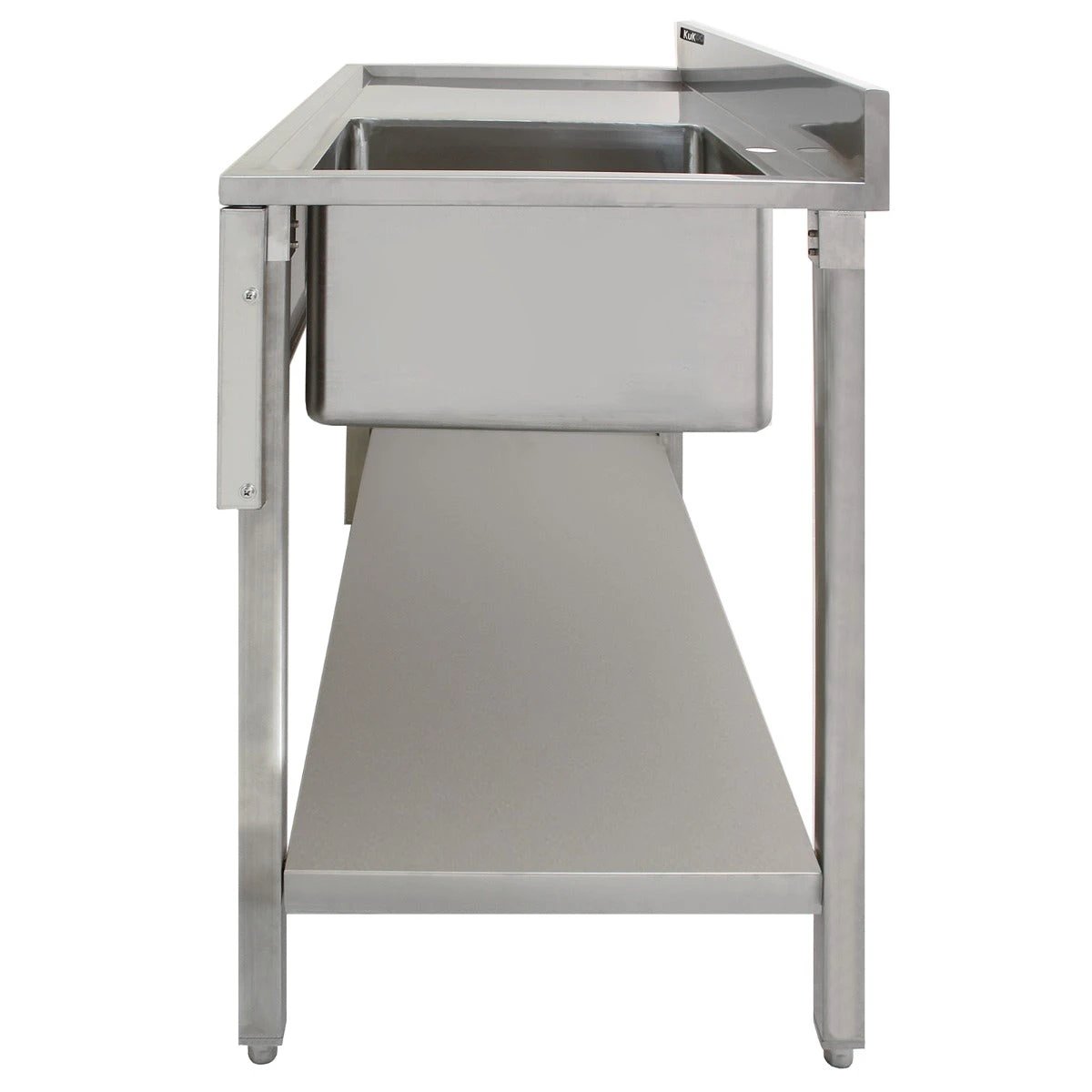 Monster Shop KuKoo Stainless Steel Catering Sink - Left Hand Drainer -