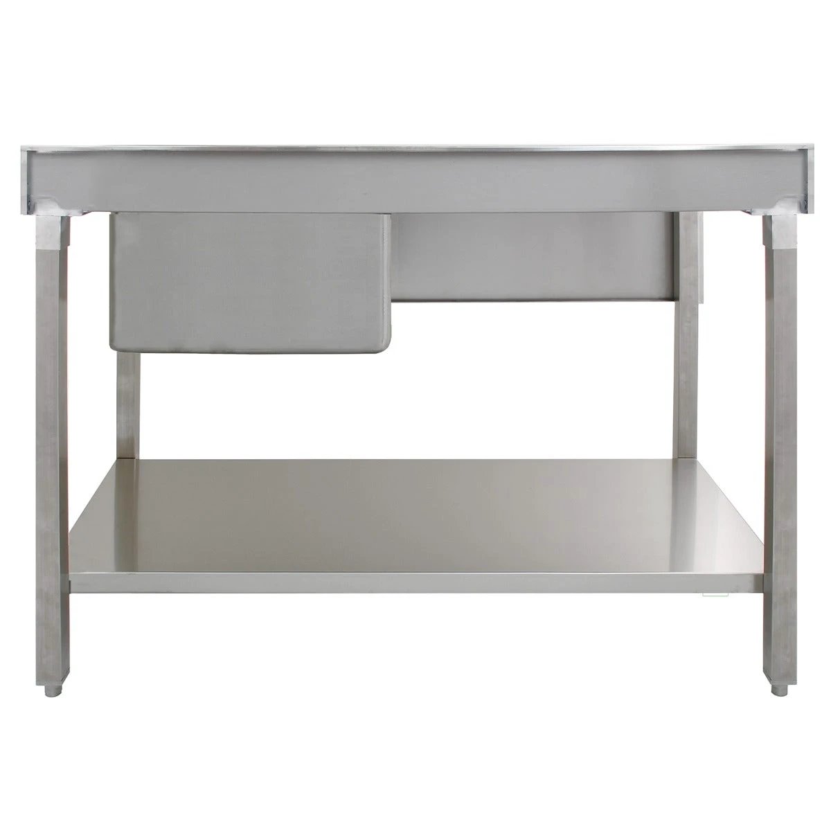 Monster Shop KuKoo Stainless Steel Catering Sink - Left Hand Drainer -