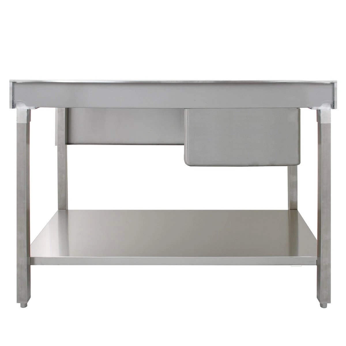 Monster Shop KuKoo Stainless Steel Catering Sink - Right Hand Drainer -