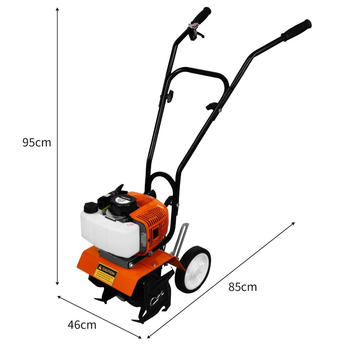 T-Mech Petrol Garden Tiller by Monster Shop