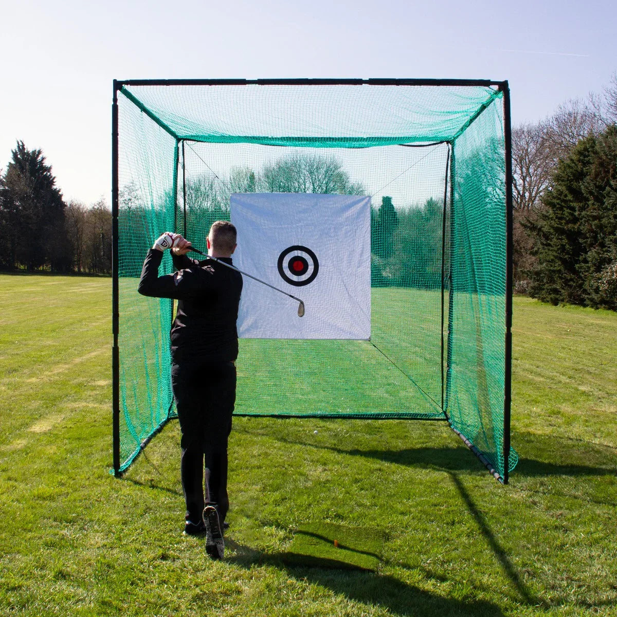 Monster Shop Golf Practice Cage and Net -