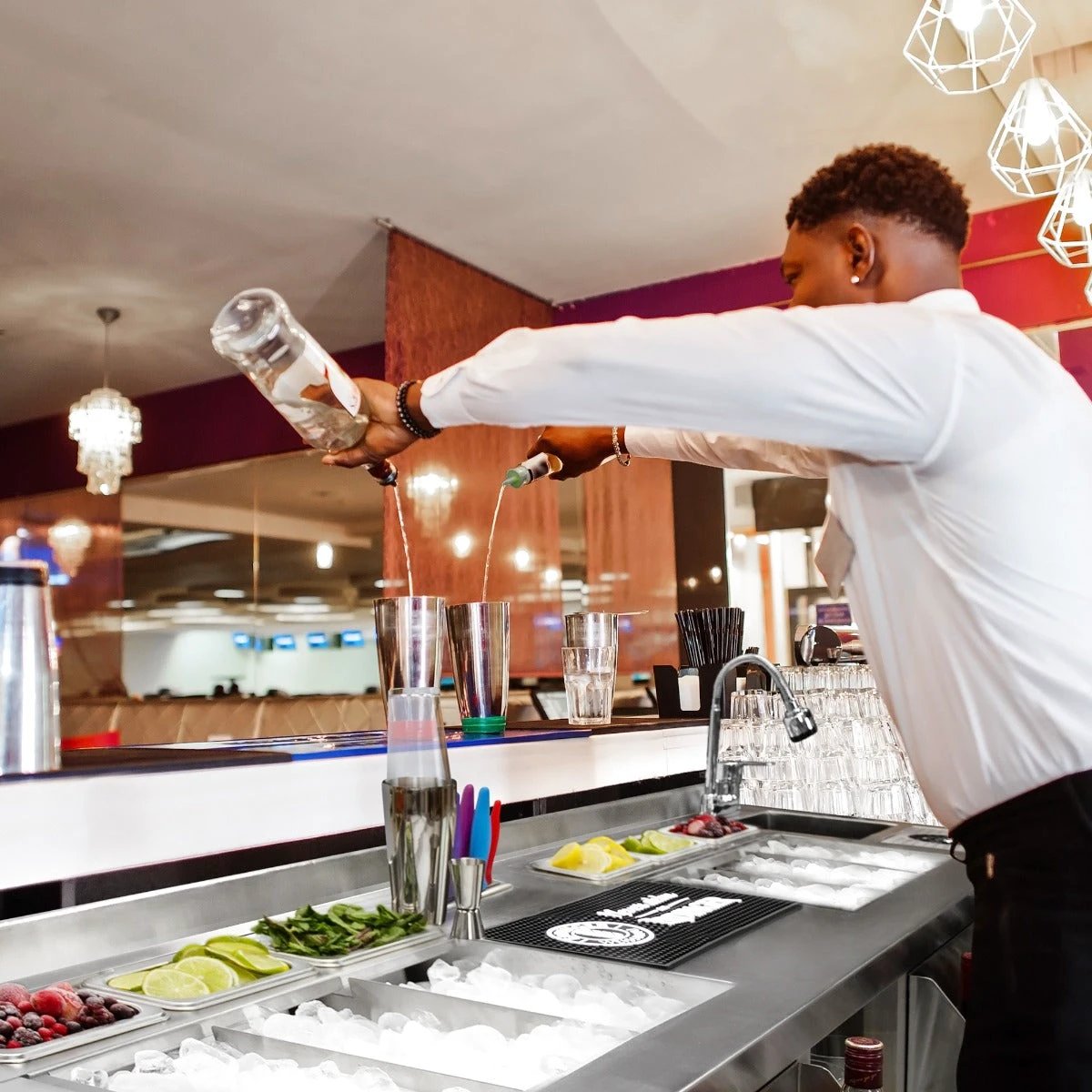 Twin Cocktail Bar Station by Monster Shop