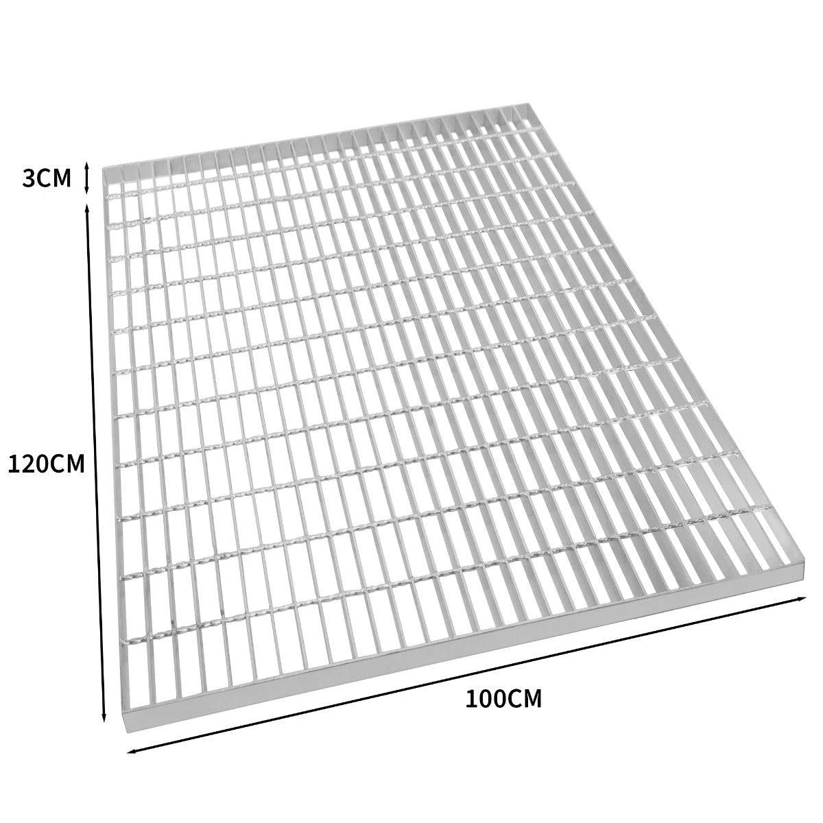 Galvanised Grating - 1200mm x 1000mm by Monster Shop