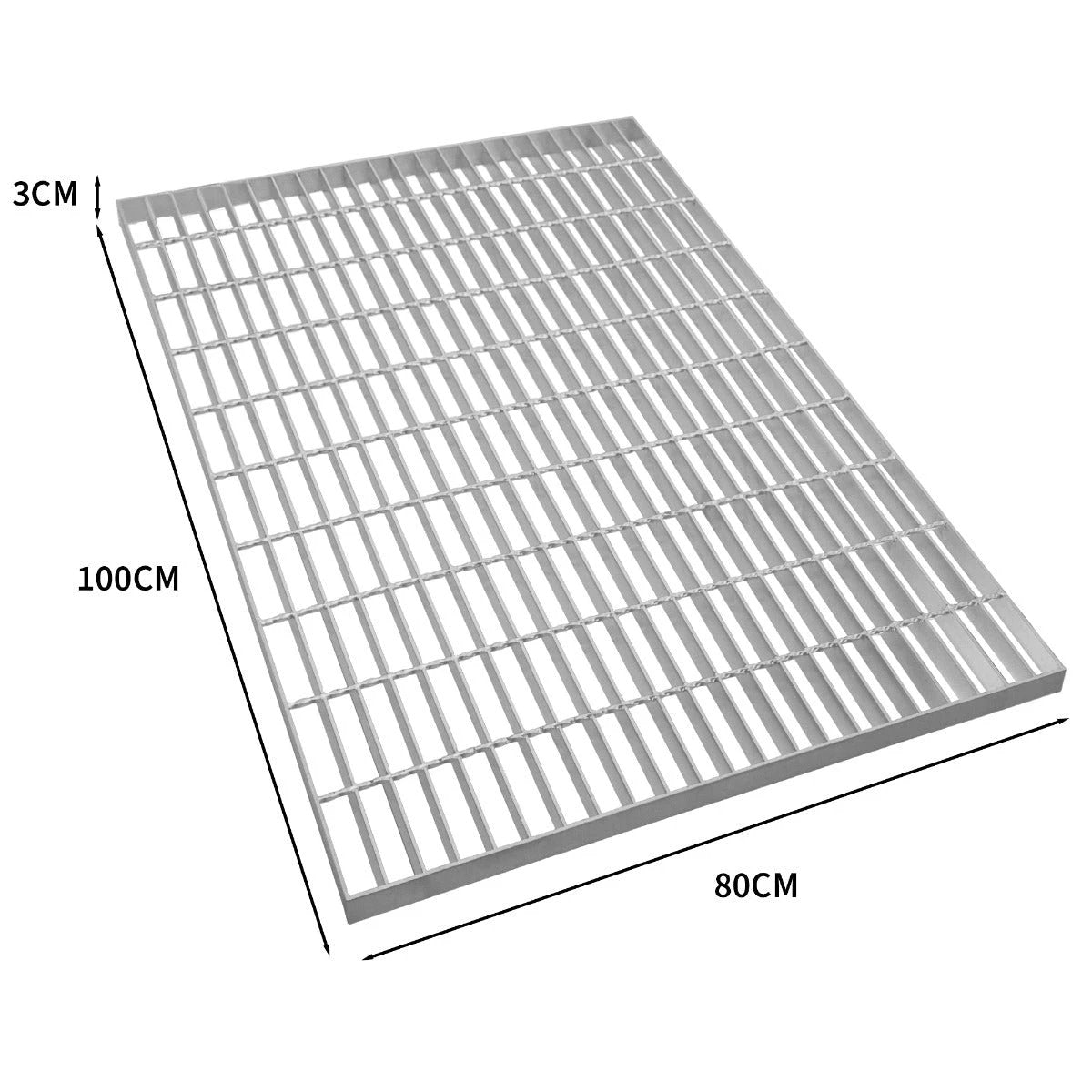 Monster Shop Galvanised Grating - 1000mm x 800mm -
