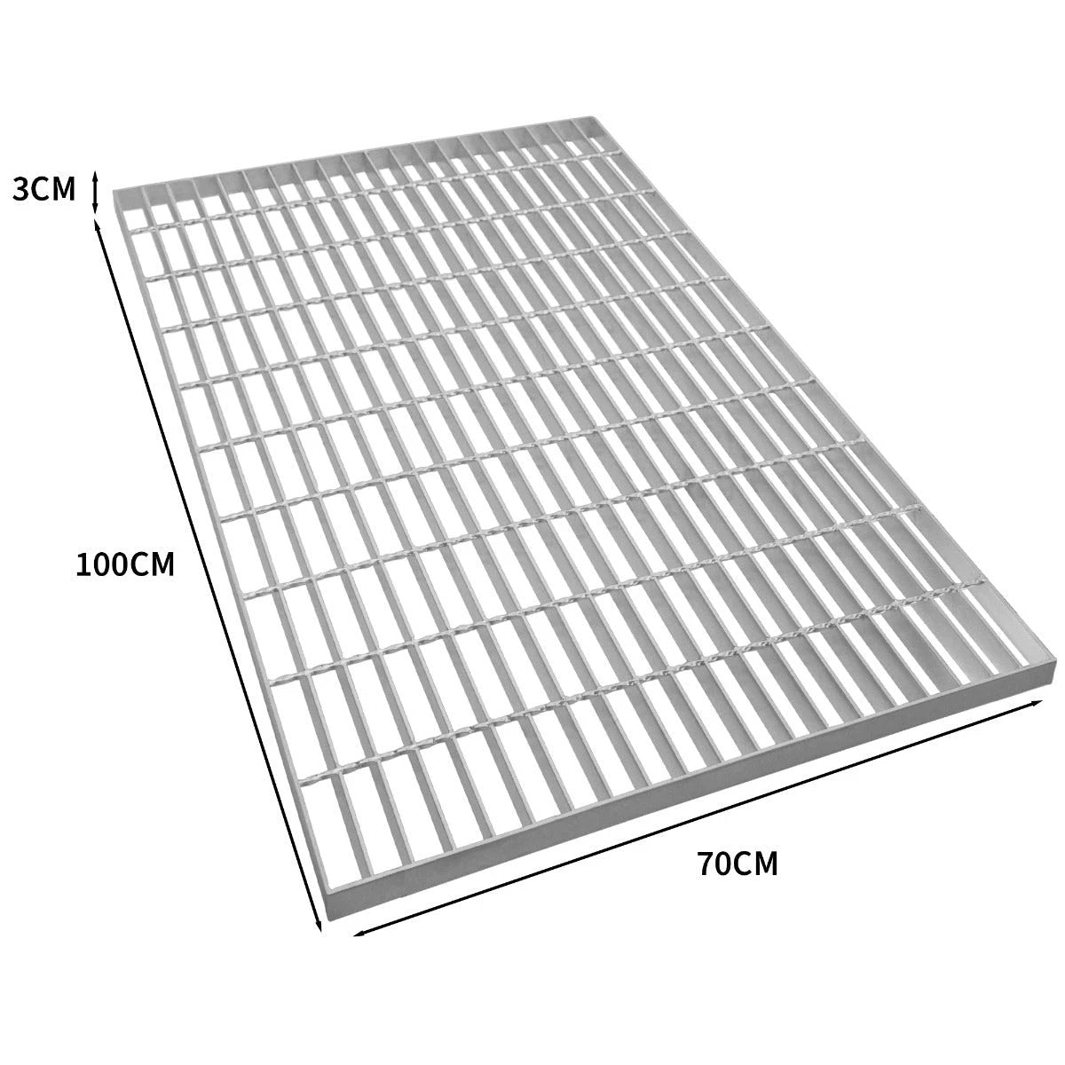 Monster Shop Galvanised Grating - 1000mm x 700mm -