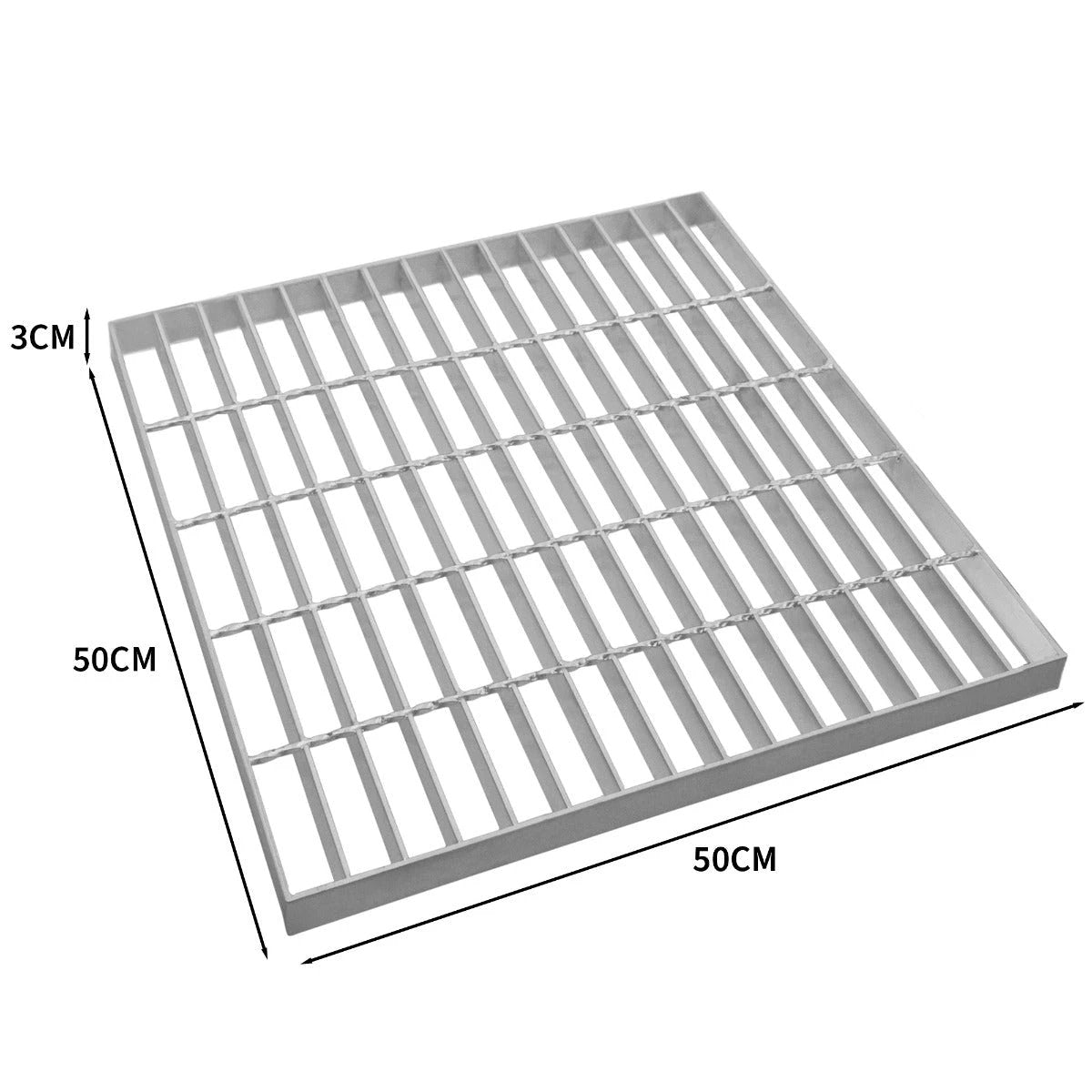 Monster Shop Galvanised Grating - 500mm x 500mm -