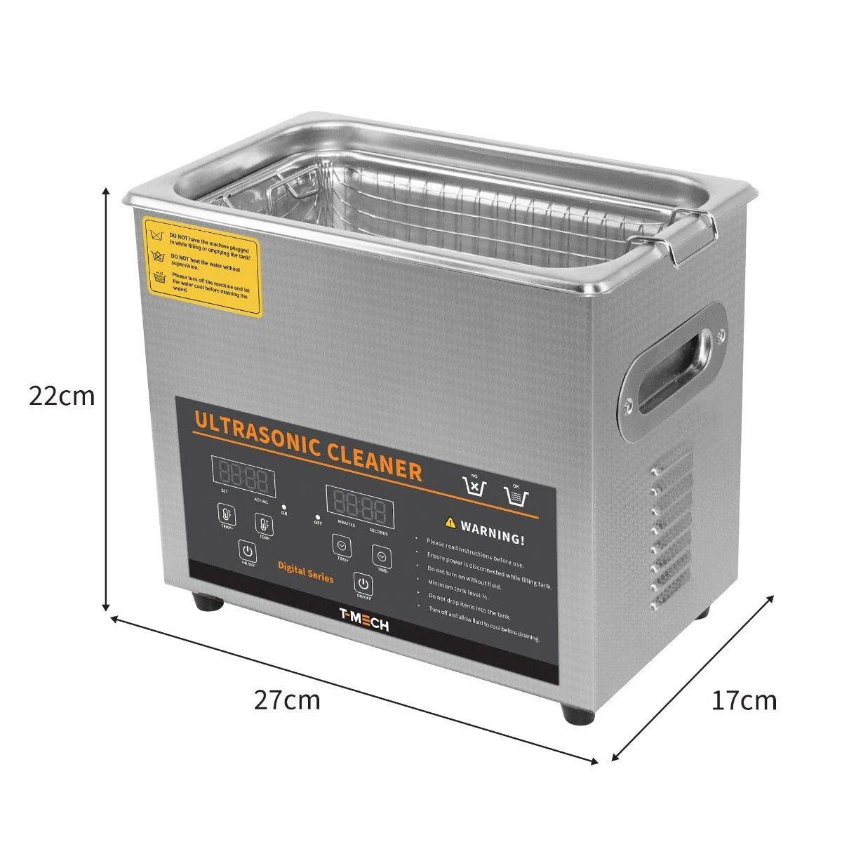T-Mech Ultrasonic Cleaner – 3L by Monster Shop