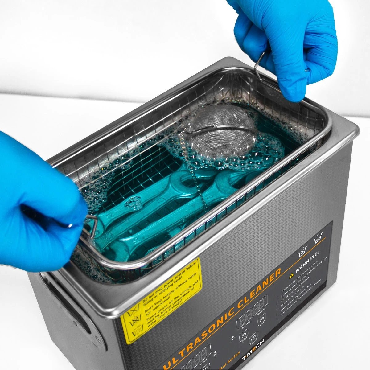 T-Mech 6L Ultrasonic Cleaner & Vinyl Adaptor by Monster Shop