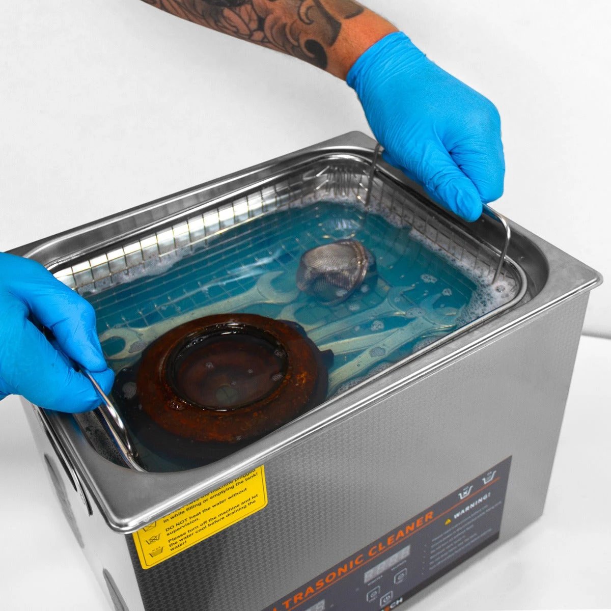 Monster Shop T-Mech Ultrasonic Cleaner – 15L -