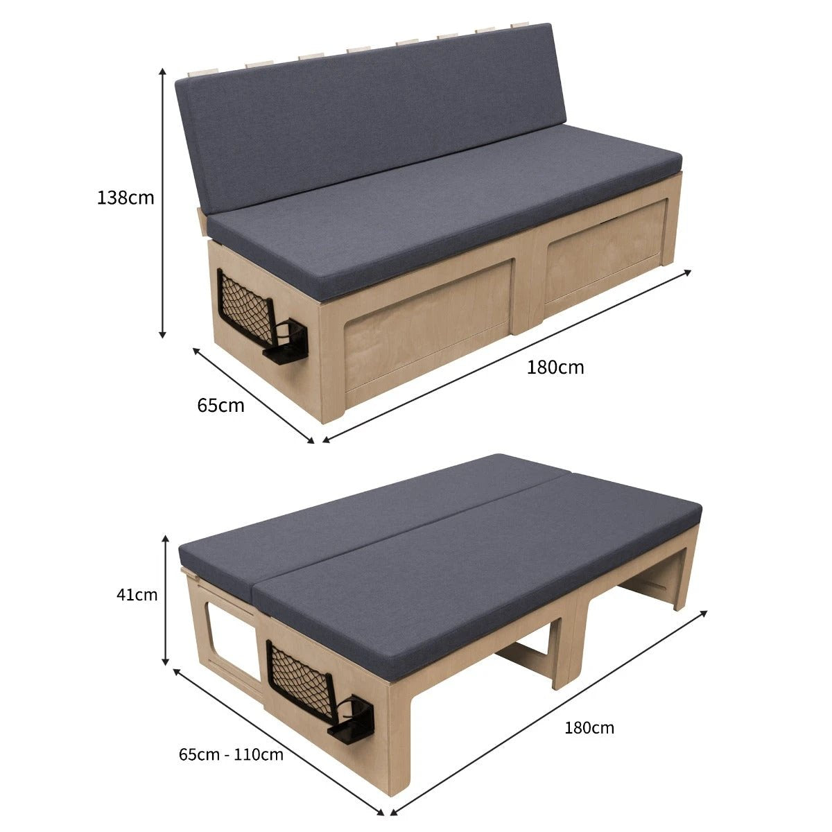 Camper Van Bed by Monster Shop