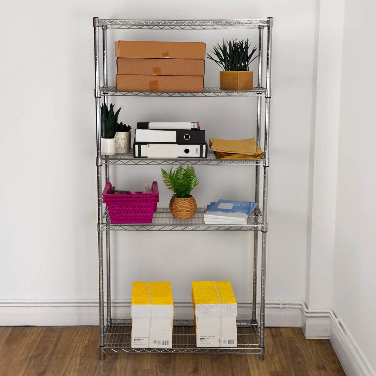 KuKoo Wire Racking - 35cm x 90cm x 180cm by Monster Shop