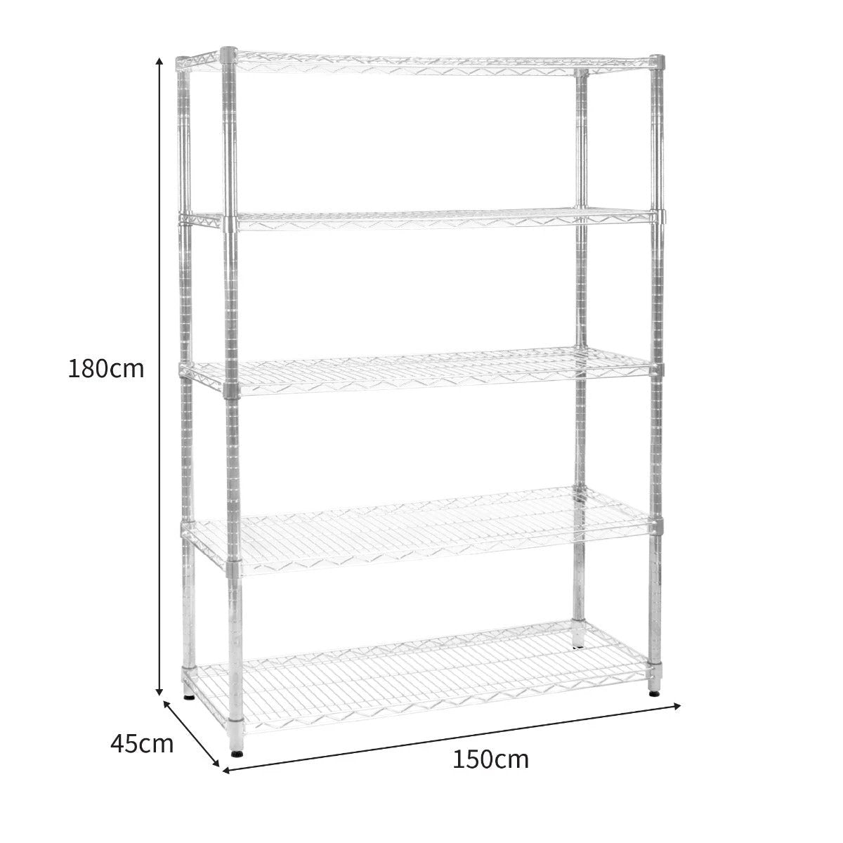 Monster Shop KuKoo Wire Racking - 45cm x 150cm x 180cm -