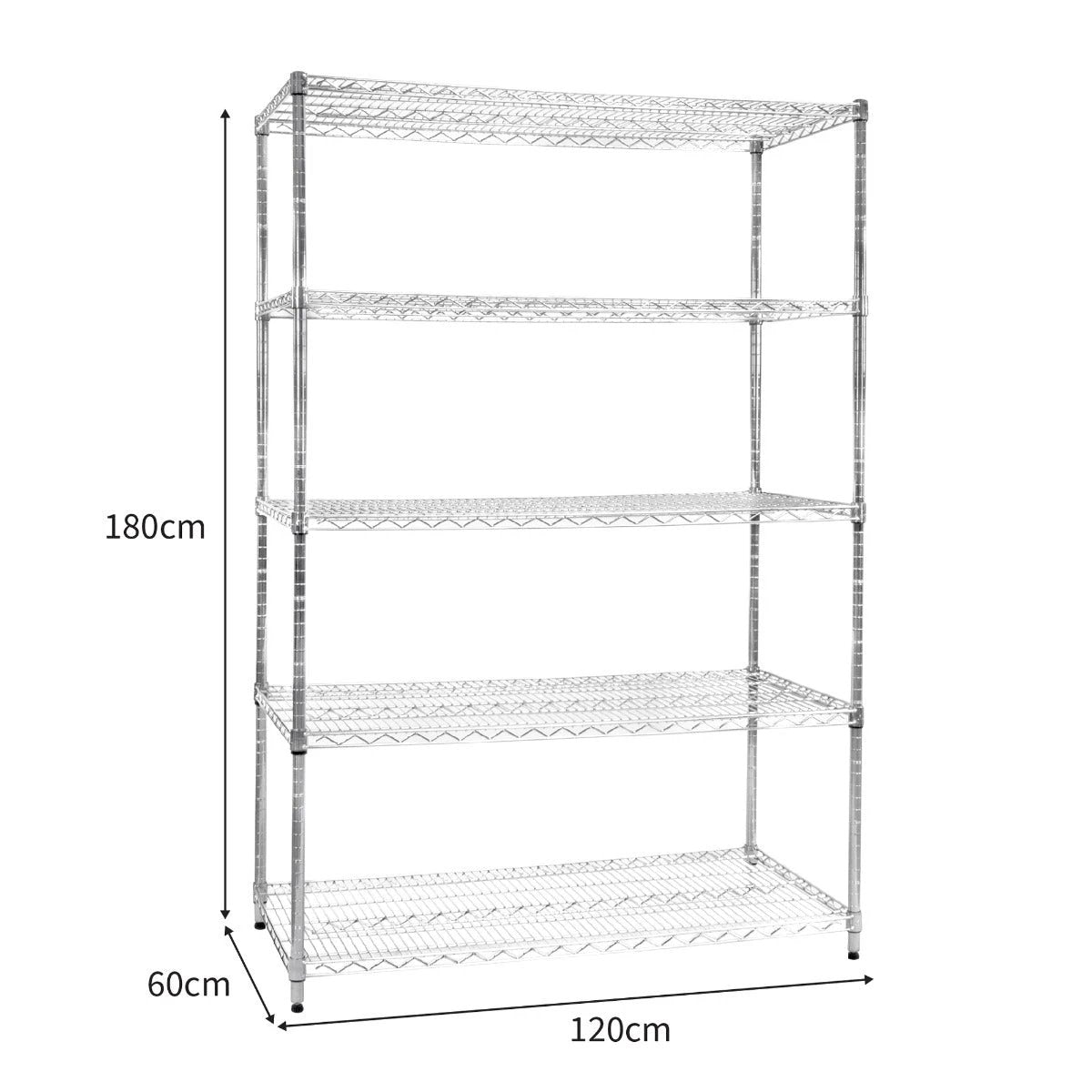 Monster Shop KuKoo Wire Racking - 60cm x 120cm x 180cm -