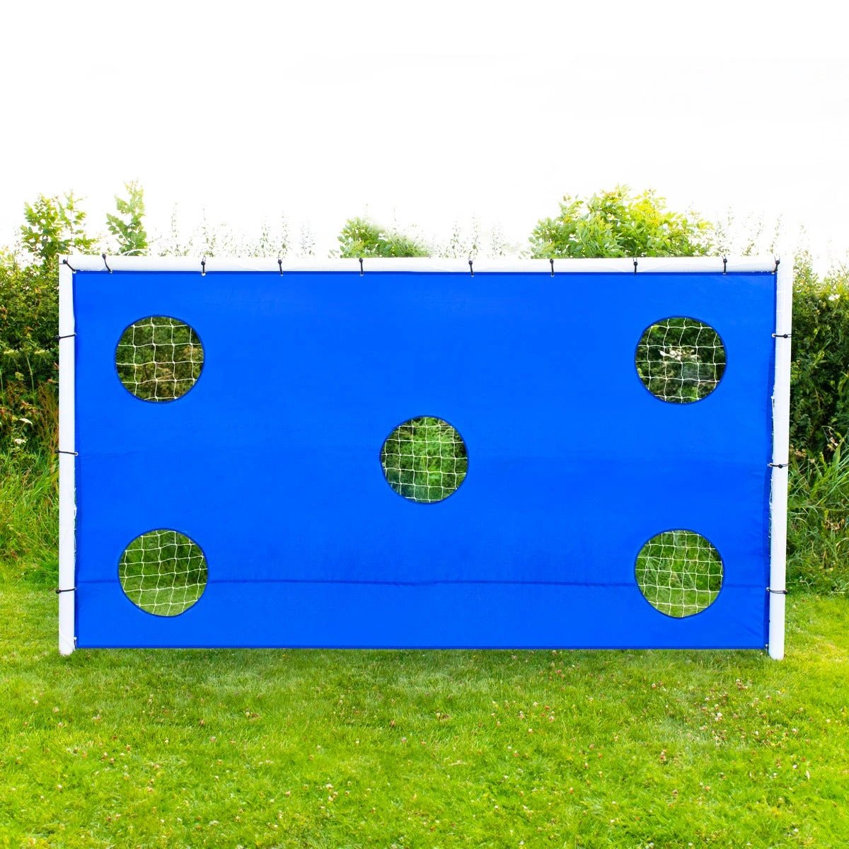 Monster Shop 12 x 6ft Football Goal, Carry Case and Target Sheet -