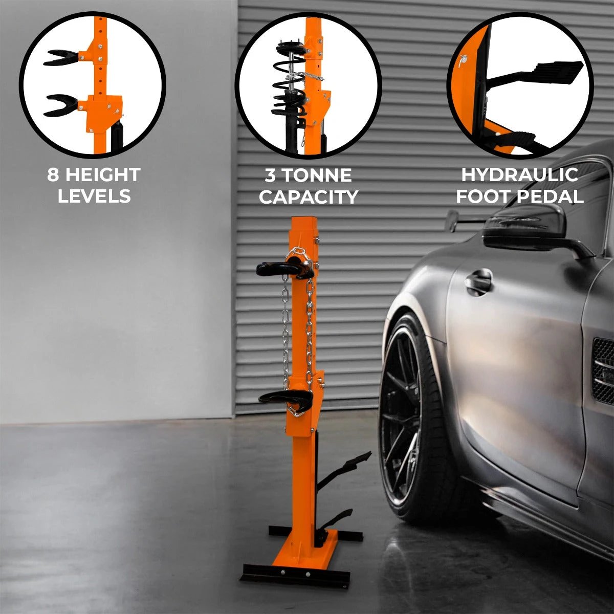 Monster Shop Hydraulic Coil Spring Strut 3T -