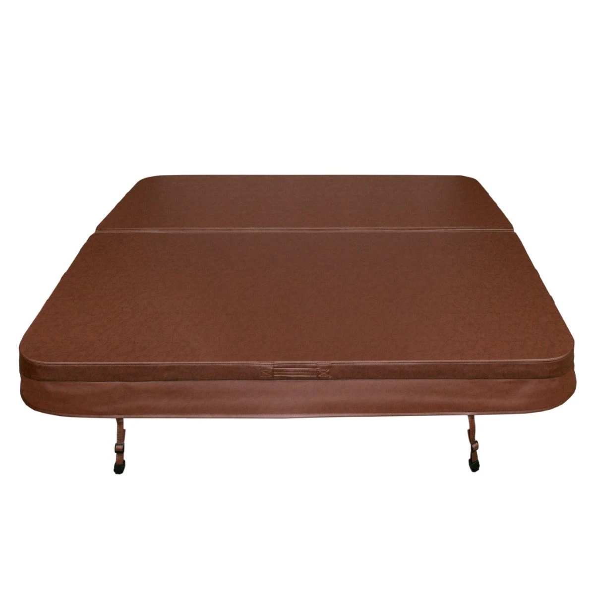 2m Hot Tub Spa Cover – Brown by Monster Shop