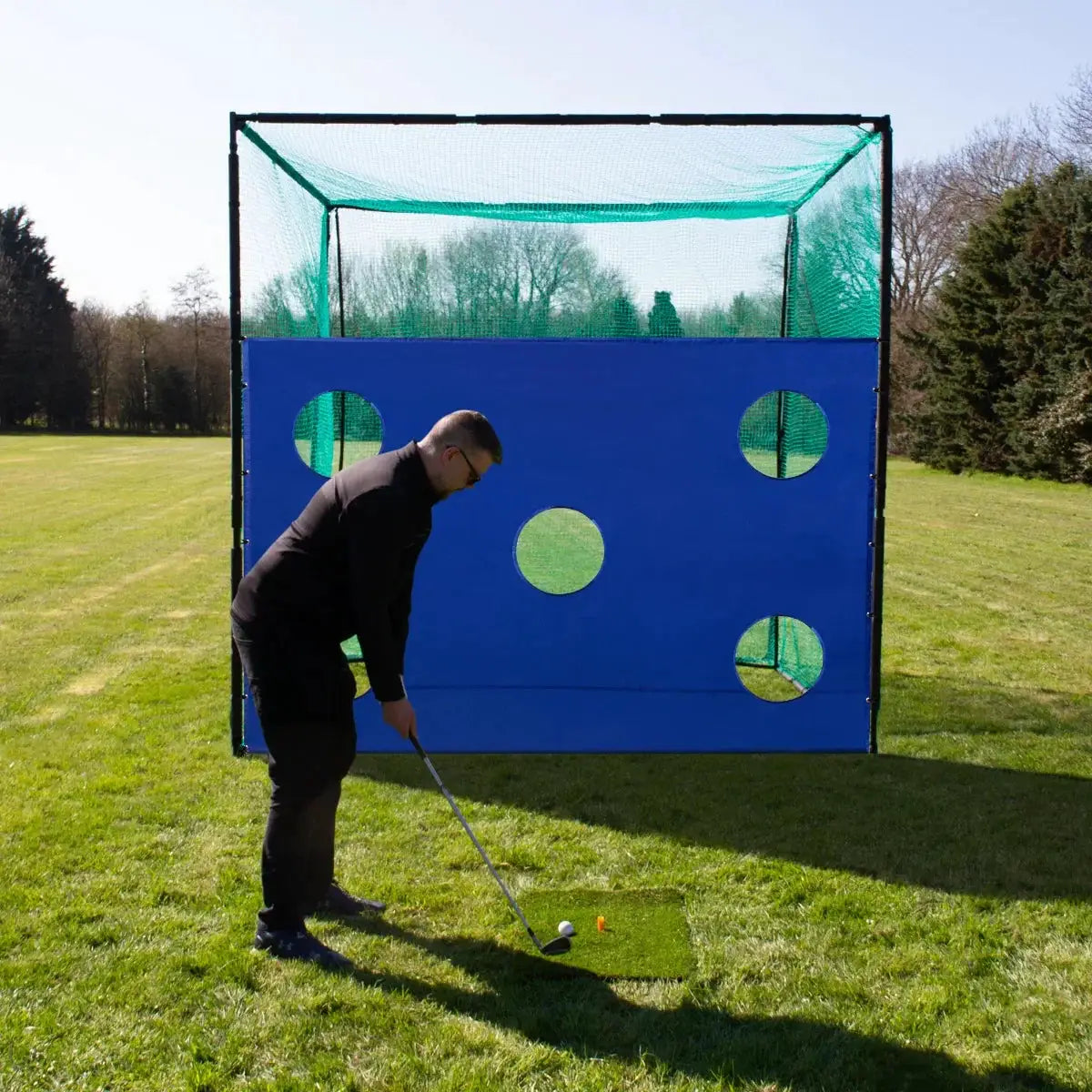 Monster Shop Golf Practice Cage and Target Sheet -