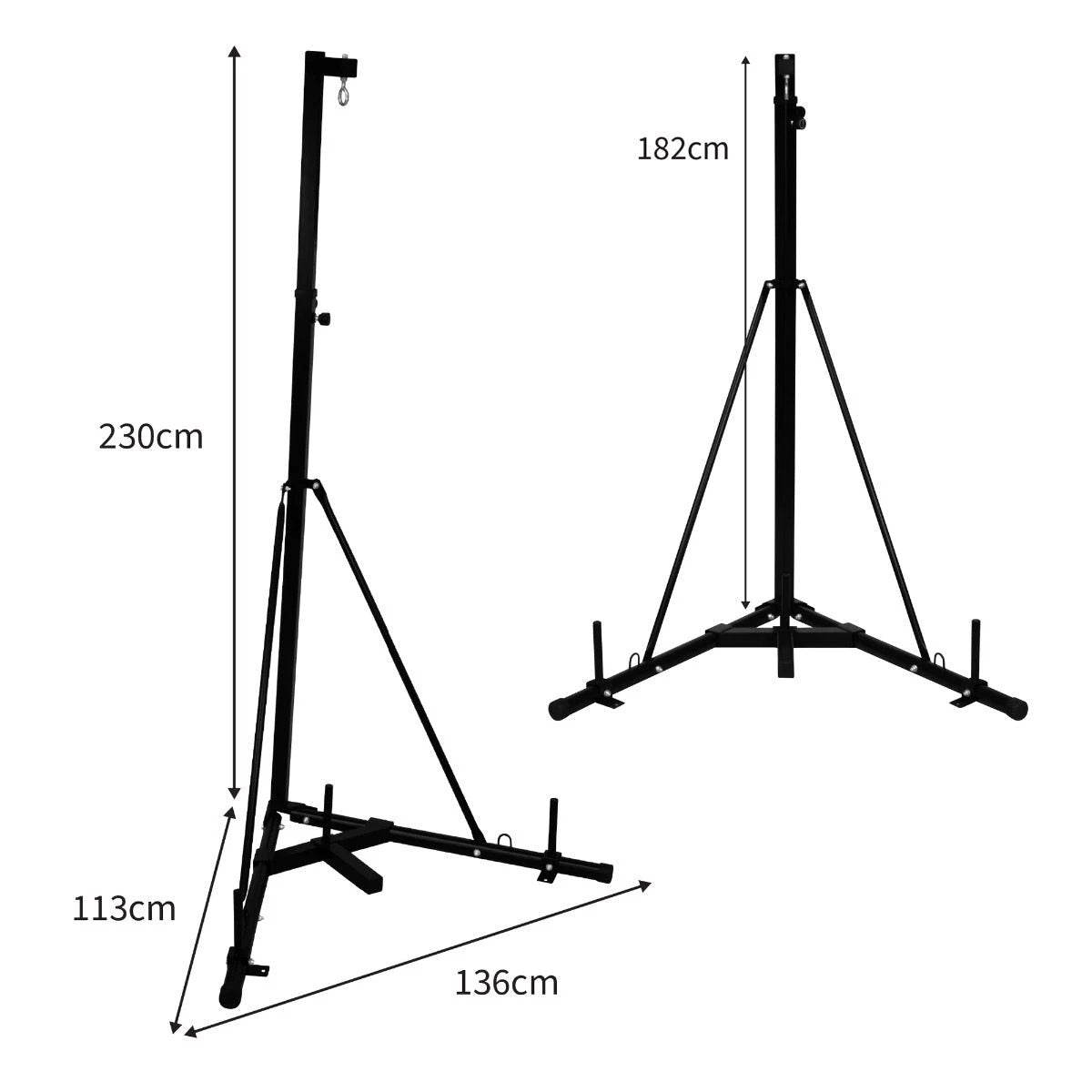 Folding Punch Bag Stand by Monster Shop