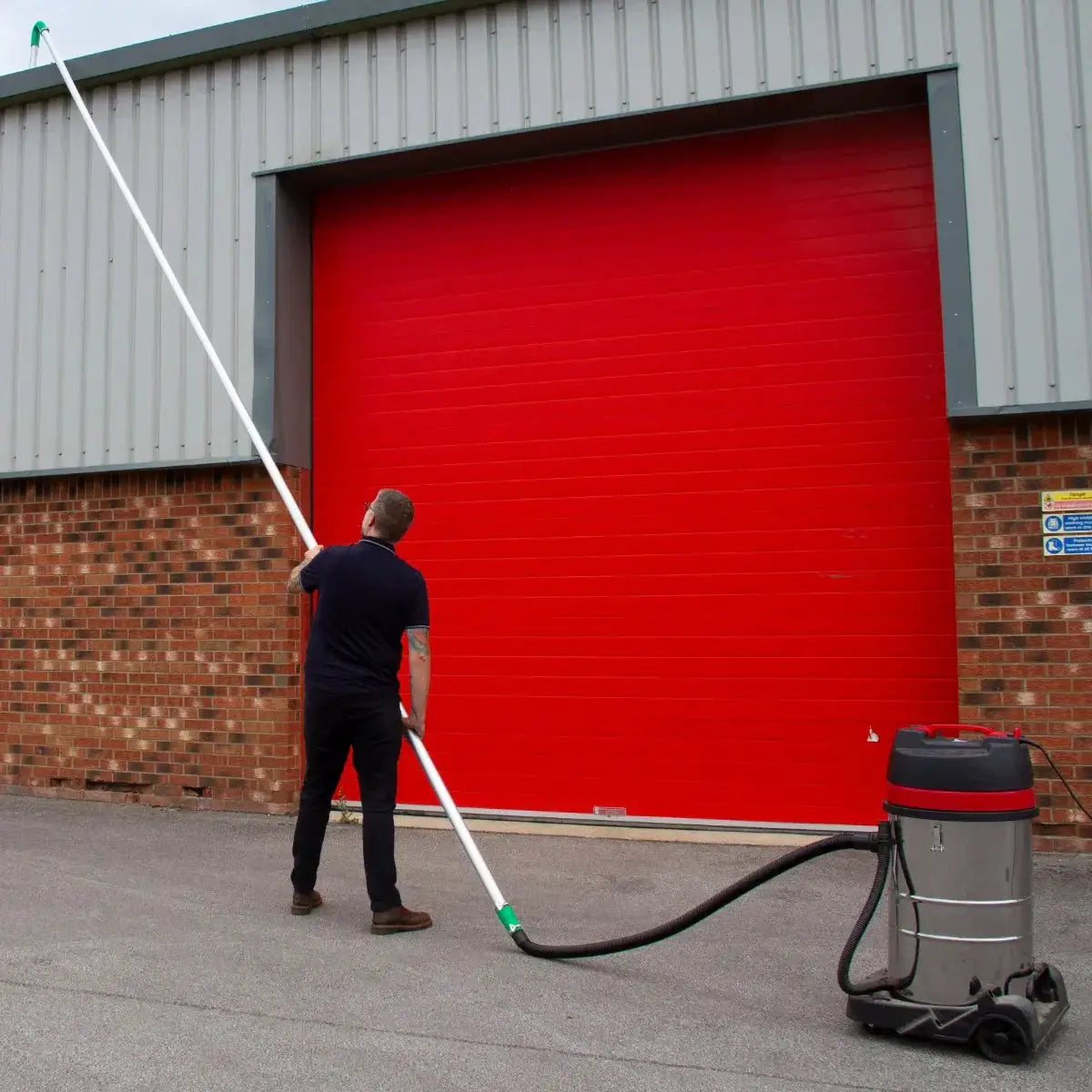 Monster Shop Maxblast Gutter Vacuum Poles & 80L Wet & Dry Vacuum -