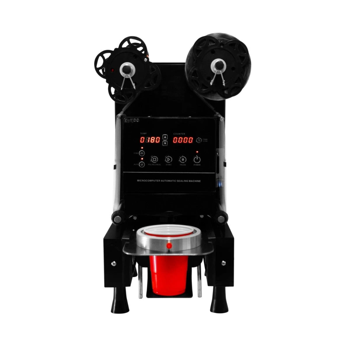 Automatic Cup Sealing Machine & Bubble Tea Shaker by Monster Shop