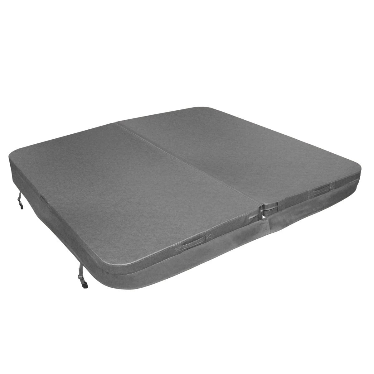 2.1m Hot Tub Spa Cover - Grey by Monster Shop