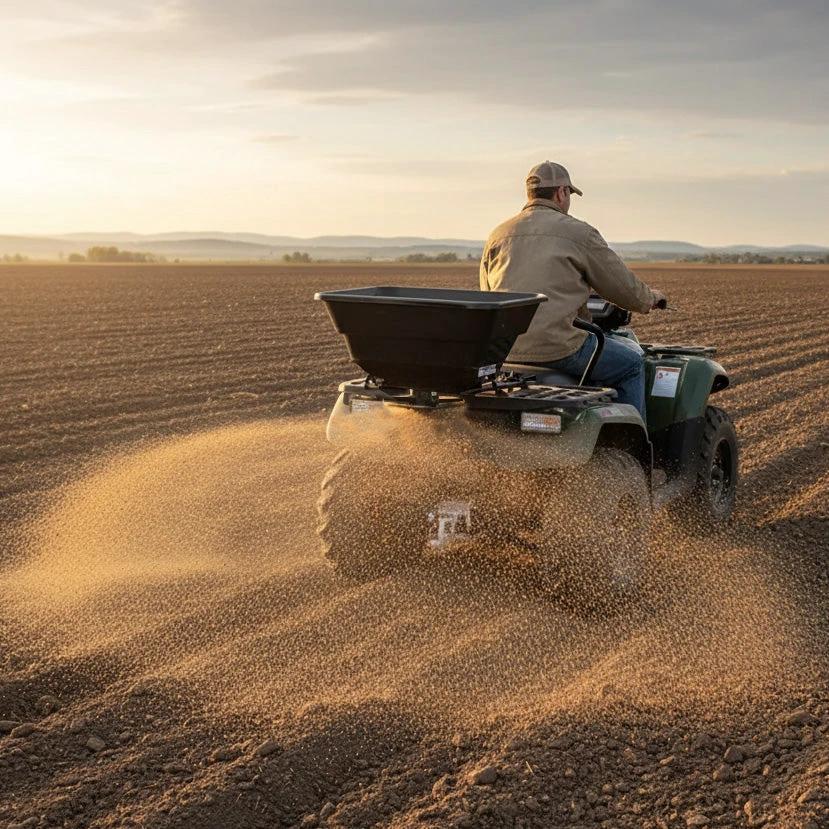 ATV Mounted Spreader by Monster Shop